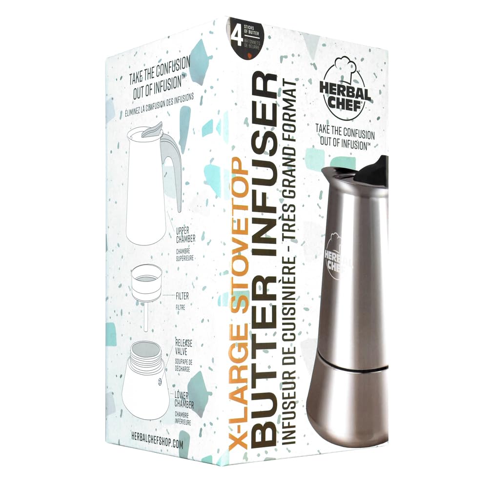 Pulsar Herbal Chef Stove Top 2-Stick Butter Infuser