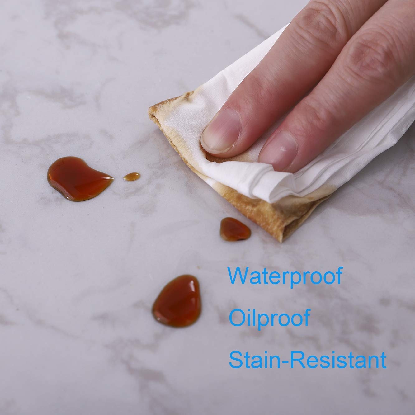 Clear Round Vinyl Fitted Tablecloth Waterproof Oilcloth Heavy Duty Elasticized Table Cover Elastic Edge Design Plastic Tableclot