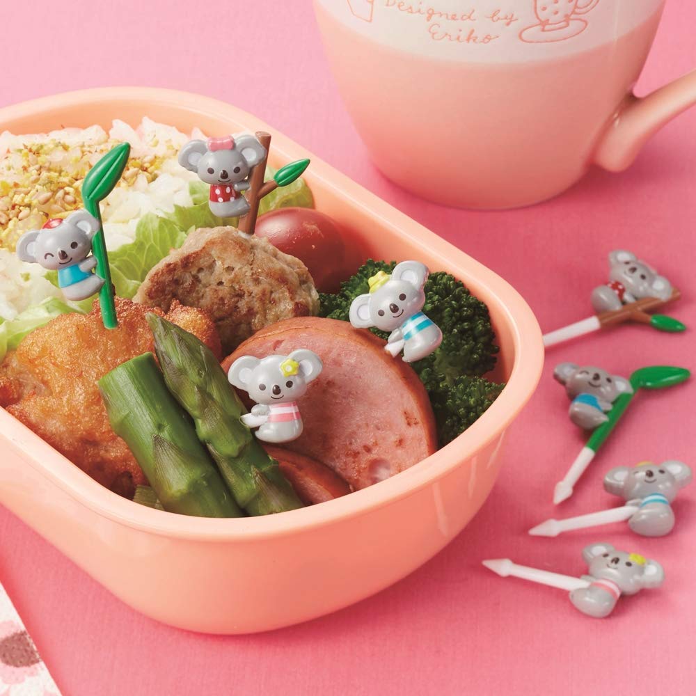 Torune Food Fork Picks Bento Lunch Accessories Koala Pick 4Pcs
