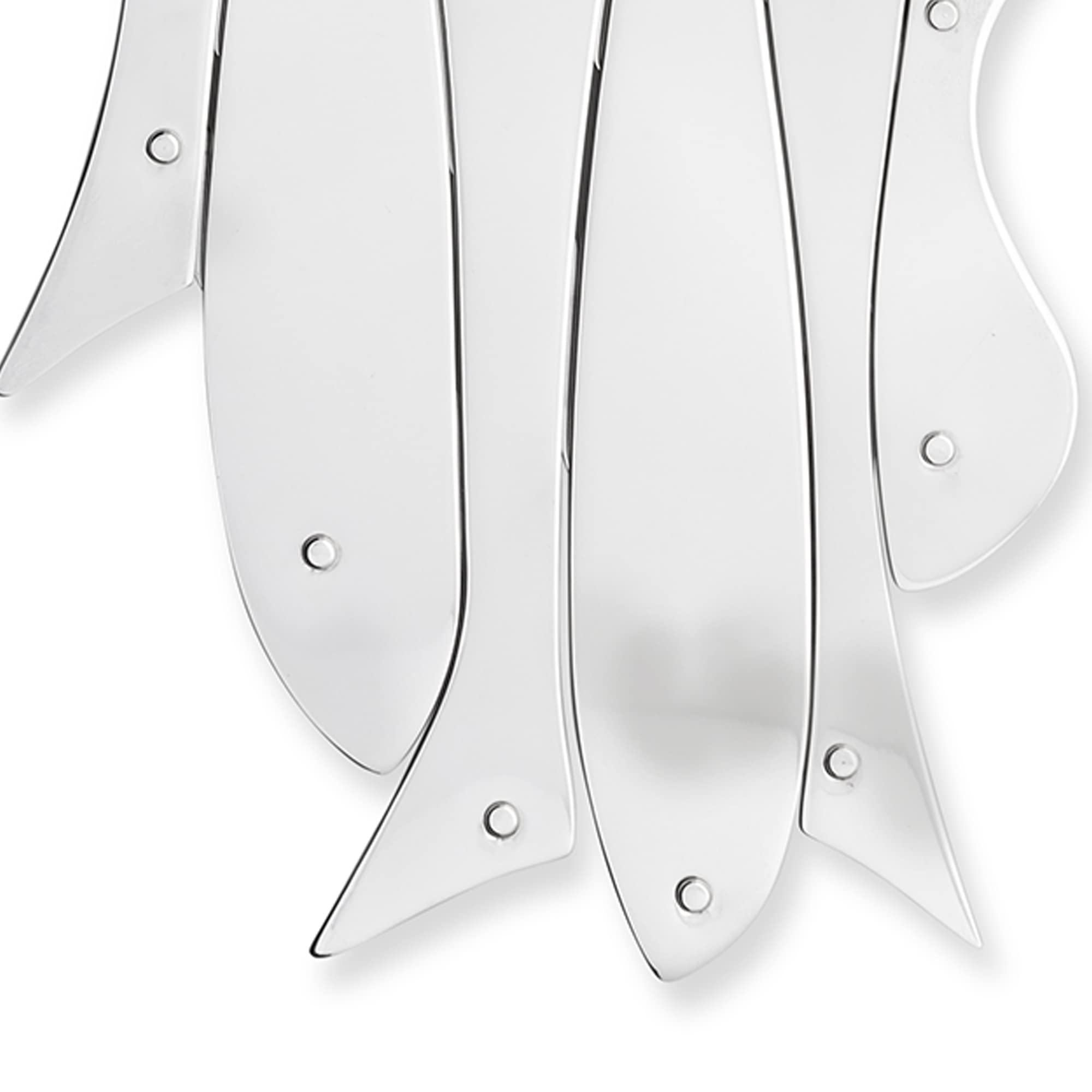 Alessi ''Pescher'' Extensible Trivet In 18/10 Stainless Steel Mirror Polished, Silver