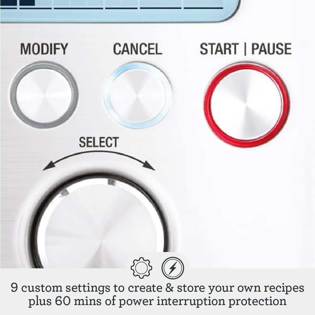 Breville Custom Loaf Bread Maker Bbm800Xl, Brushed Stainless Steel