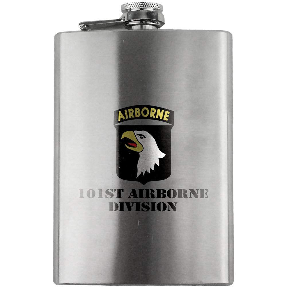 Army 101st Airborne Division Full Color 8oz. Flask