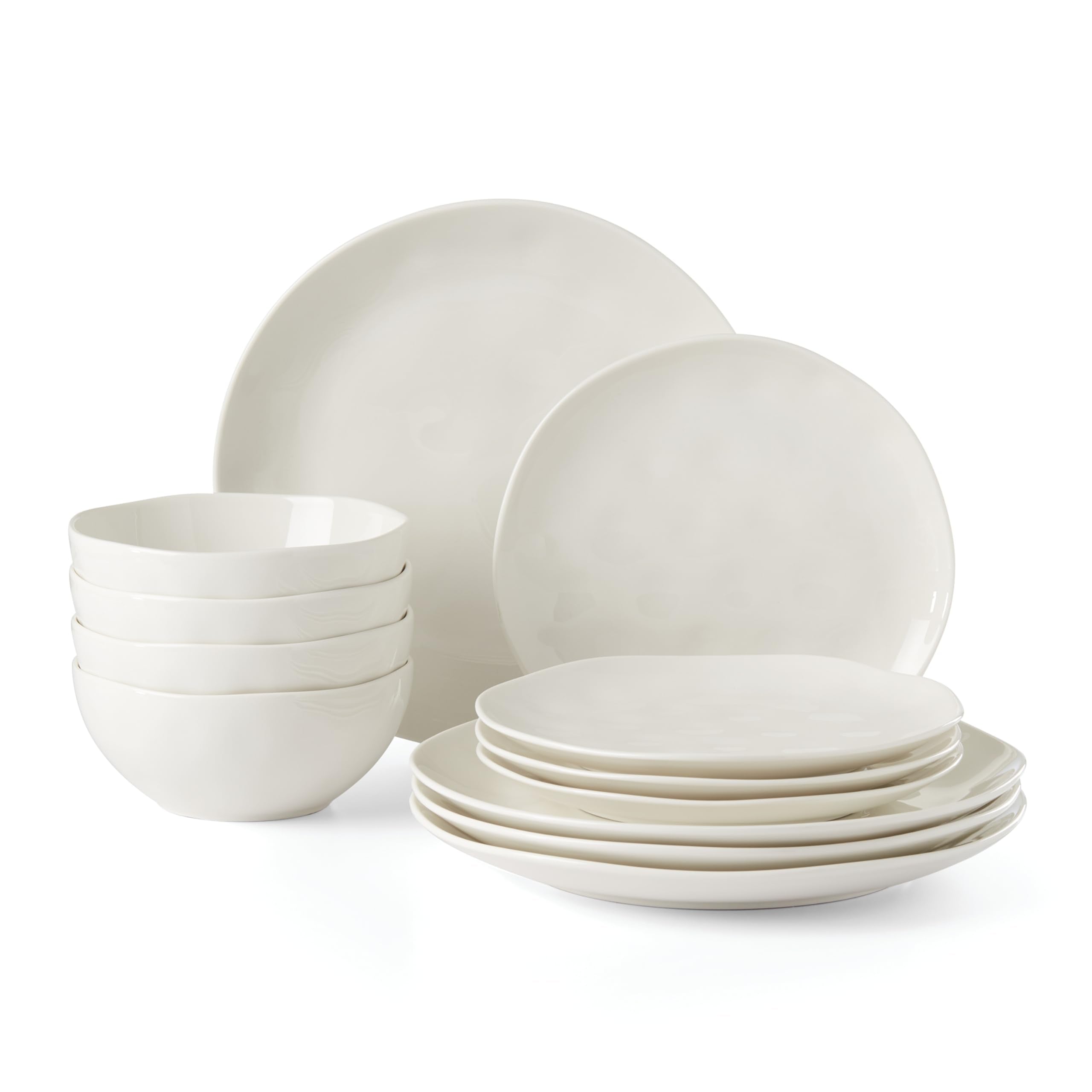 Lenox, White Bay Colors 12Pc Set, 16.15 LB