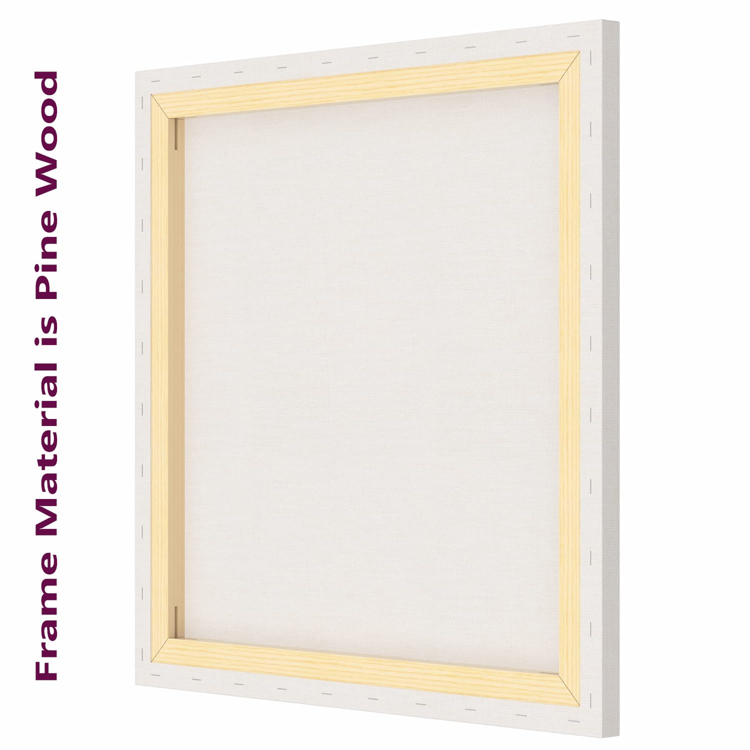 TRUECANVAS Dubai Downtown Night Scene Uae, Wooden Framed Canvas Paintings for Home Decor | Bedroom, Living Room,Wall Decoration