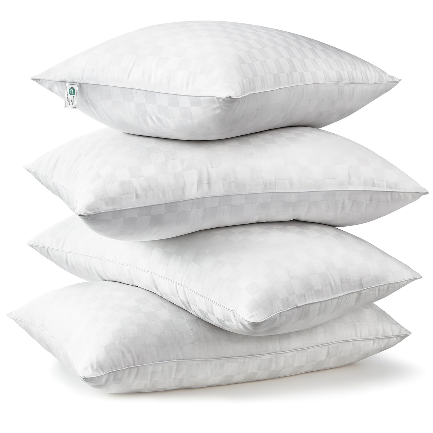 Swandream Pillows Queen Size Set Of 4 Soft And Skin Friendly | Down Alternative Pillow For Back, Stomach Or Side Sleepers, 20X28