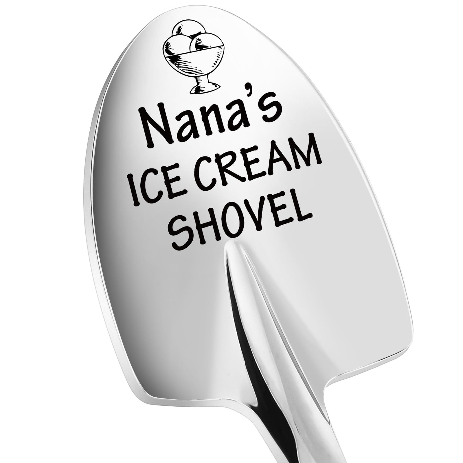 Birthday Gifts for Nana from Grandkids - Funny Ice Cream Scoop Shovel Gifts for Nana, Grandmother, Gigi, Granny - Cute Mother Da