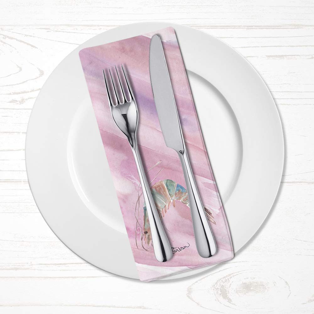 Shrimp on Pink Napkin SC2058NAP