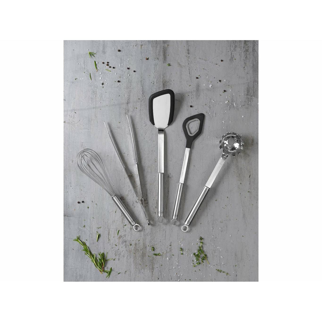 Rsle 12925 Fine Tongs, 12.2 Inches, Silver