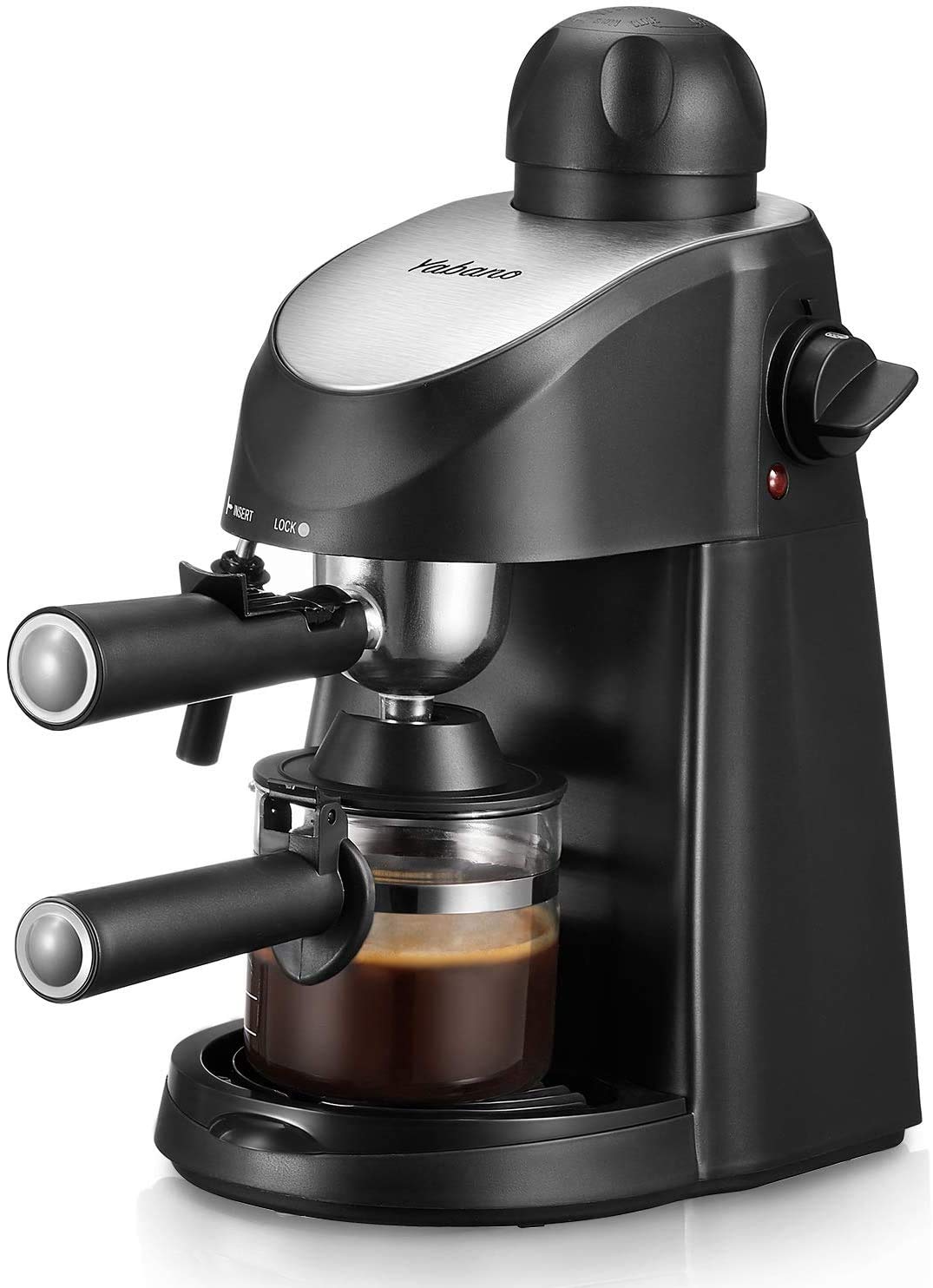 Yabano Espresso Machine, 3.5Bar Espresso Coffee Maker, Espresso And Cappuccino Machine With Milk Frother, Espresso Maker With St