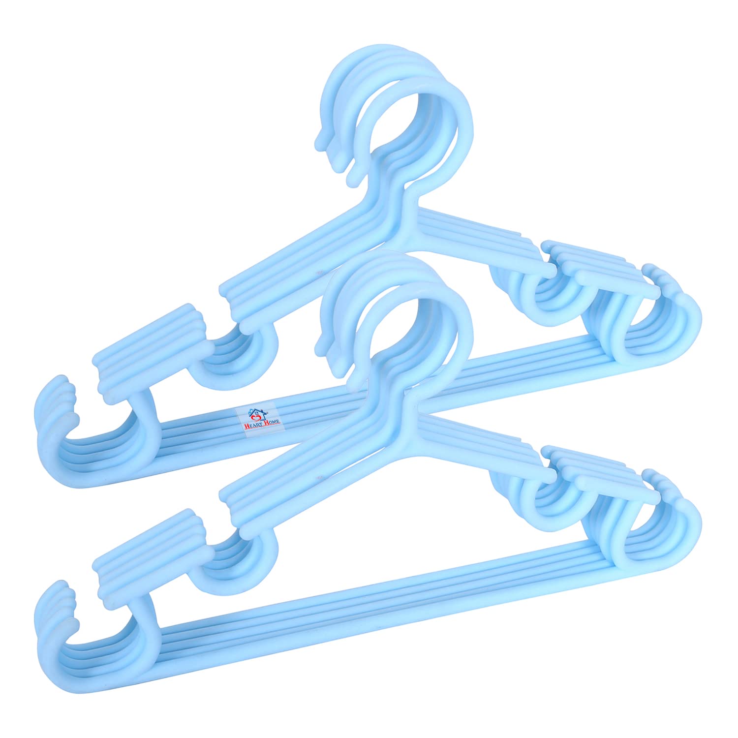 Heart Home Kids Hanger | Plastic Baby Clothes Hanger | Hanger For Wardrobe | Kids Hangers For Clothes | Hanger For Clothes | Miz