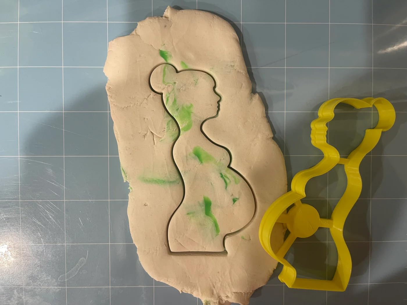 Pregnant Women Cookie Cutter