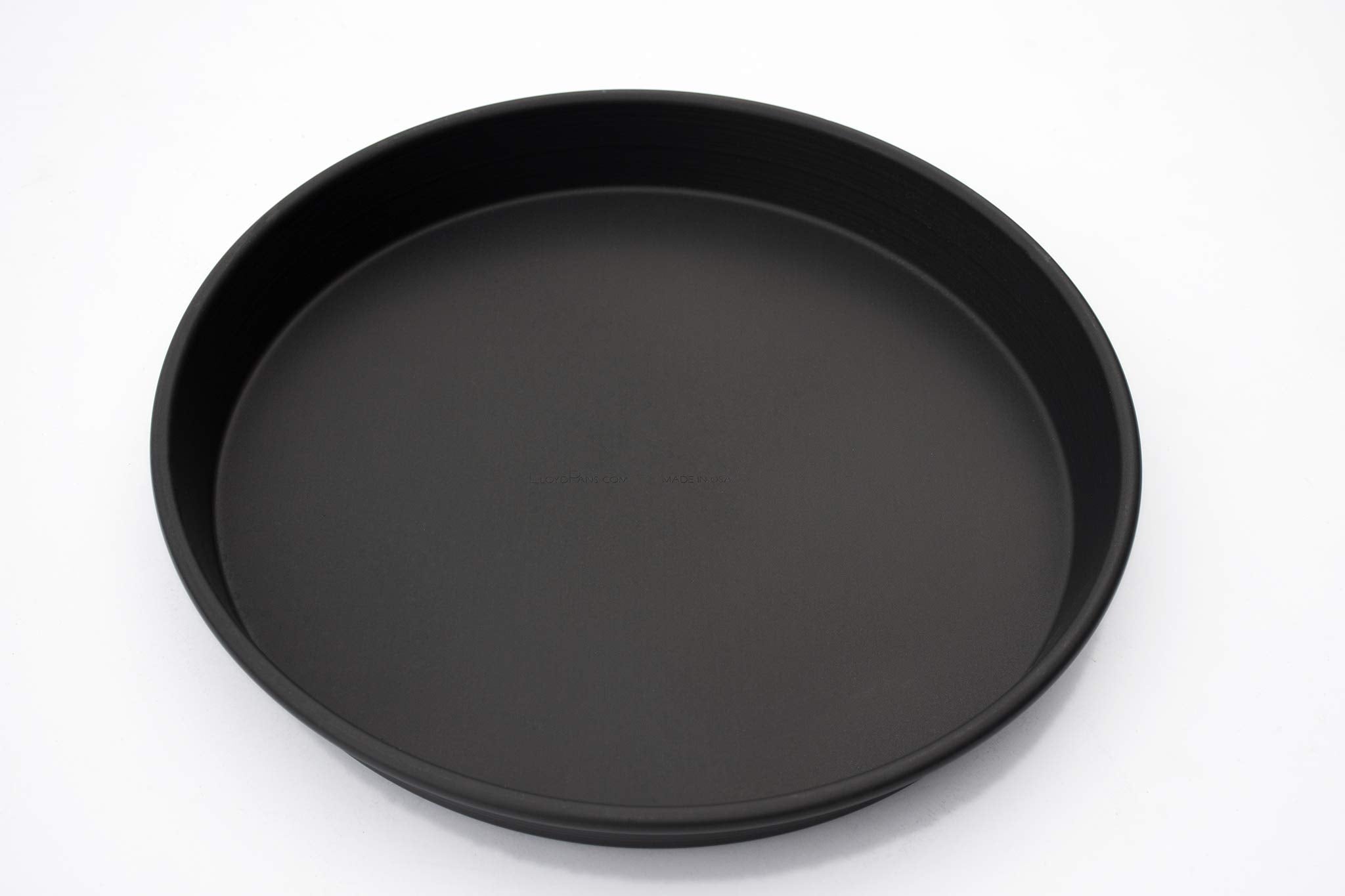 Lloydpans Deep Dish Pizza Pan, Nesting, Pre-Seasoned Pstk (1, 12X1.5 Inch)