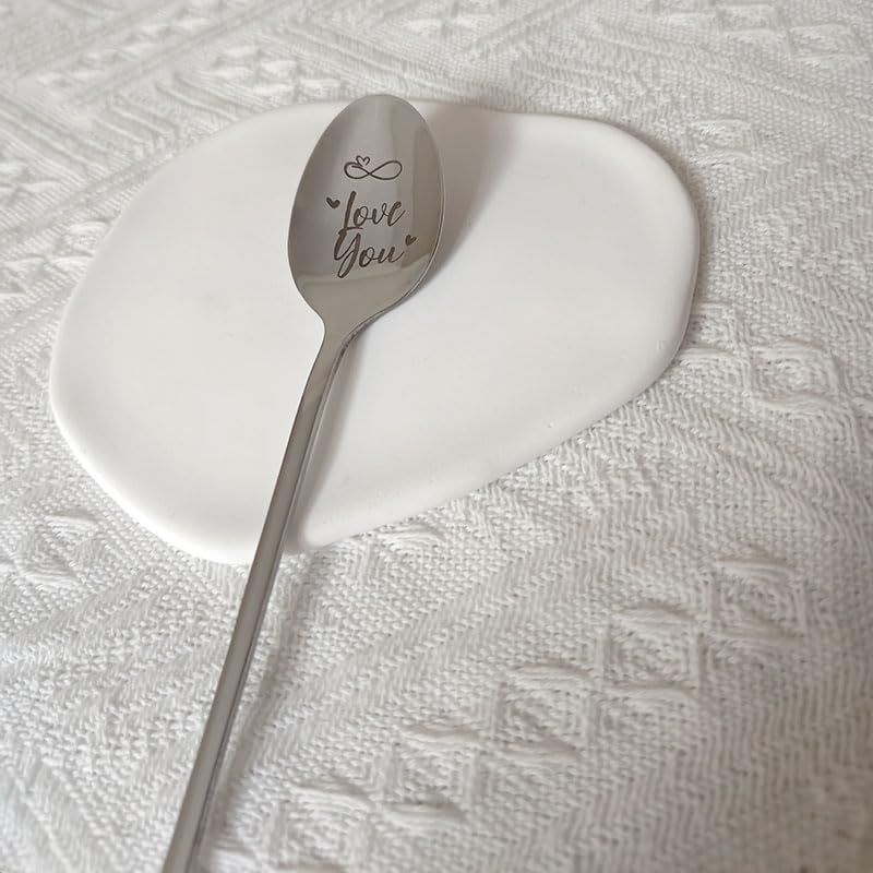 I Love You Gift Spoons For Husband Wife Christmas Birthday Gifts For Boyfriend Girlfriend Anniversary Valentine'S Day Gift For D
