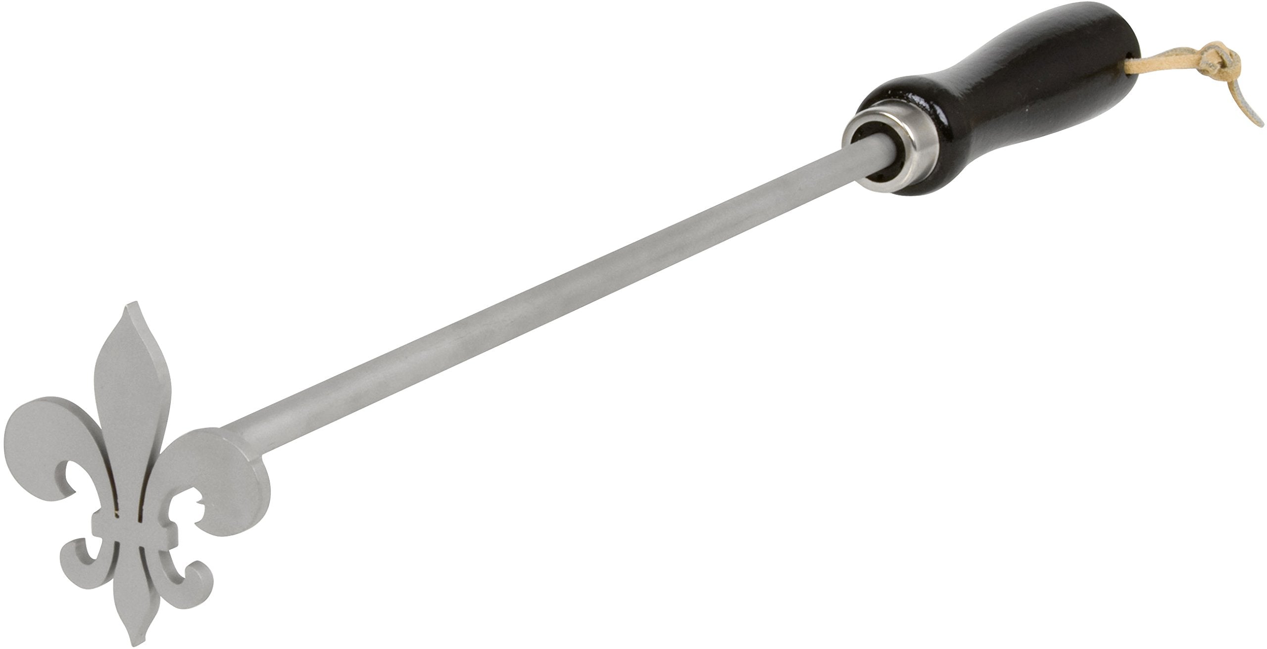 Bbq Fans Fleur De Lis Branding Iron For Steak, Buns, Wood & Leather