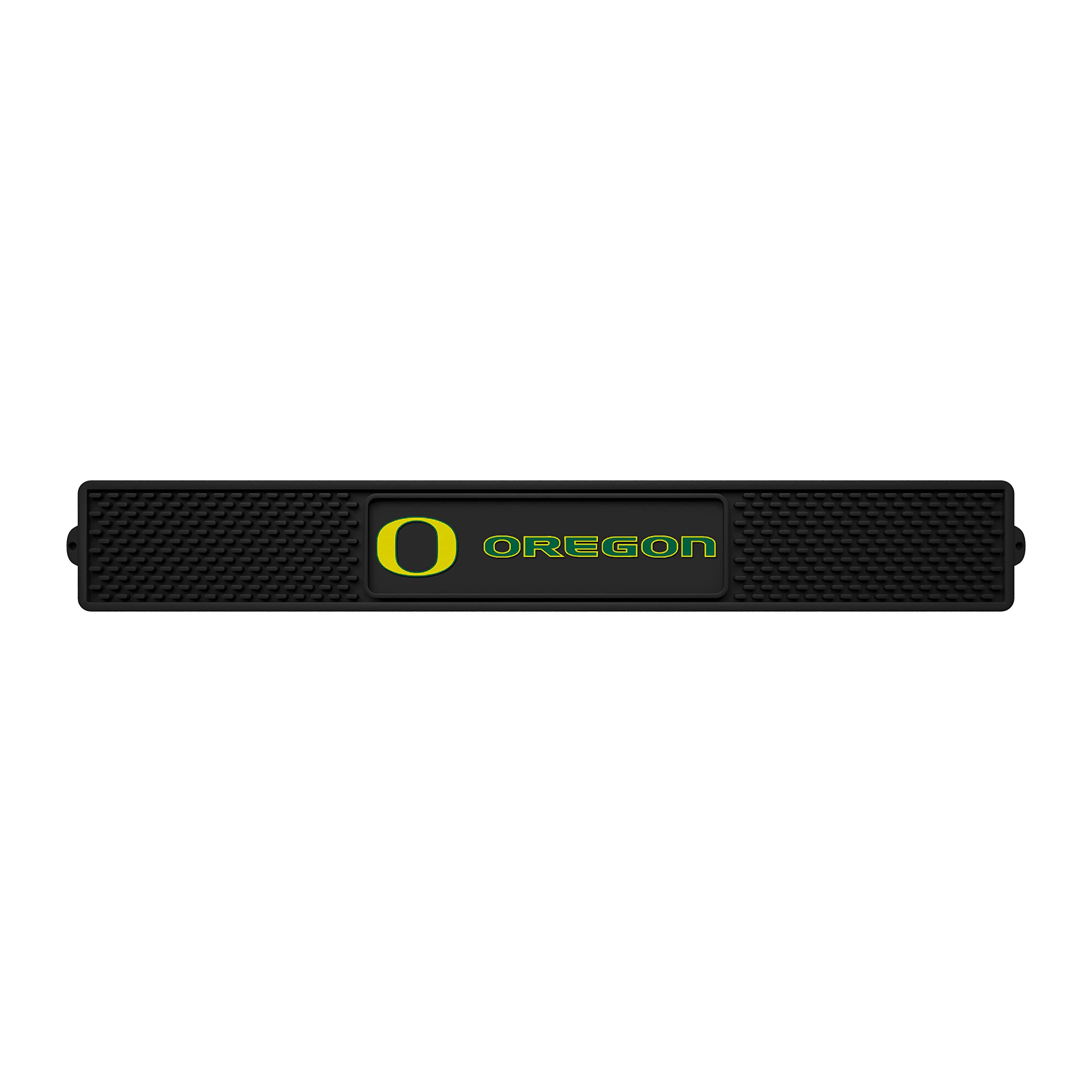 Fanmats 14029 Oregon Ducks Drink Bar Mat - 3.25In. X 24In. - Durable Dish Drying Mat, Easy Clean, Counter Mat