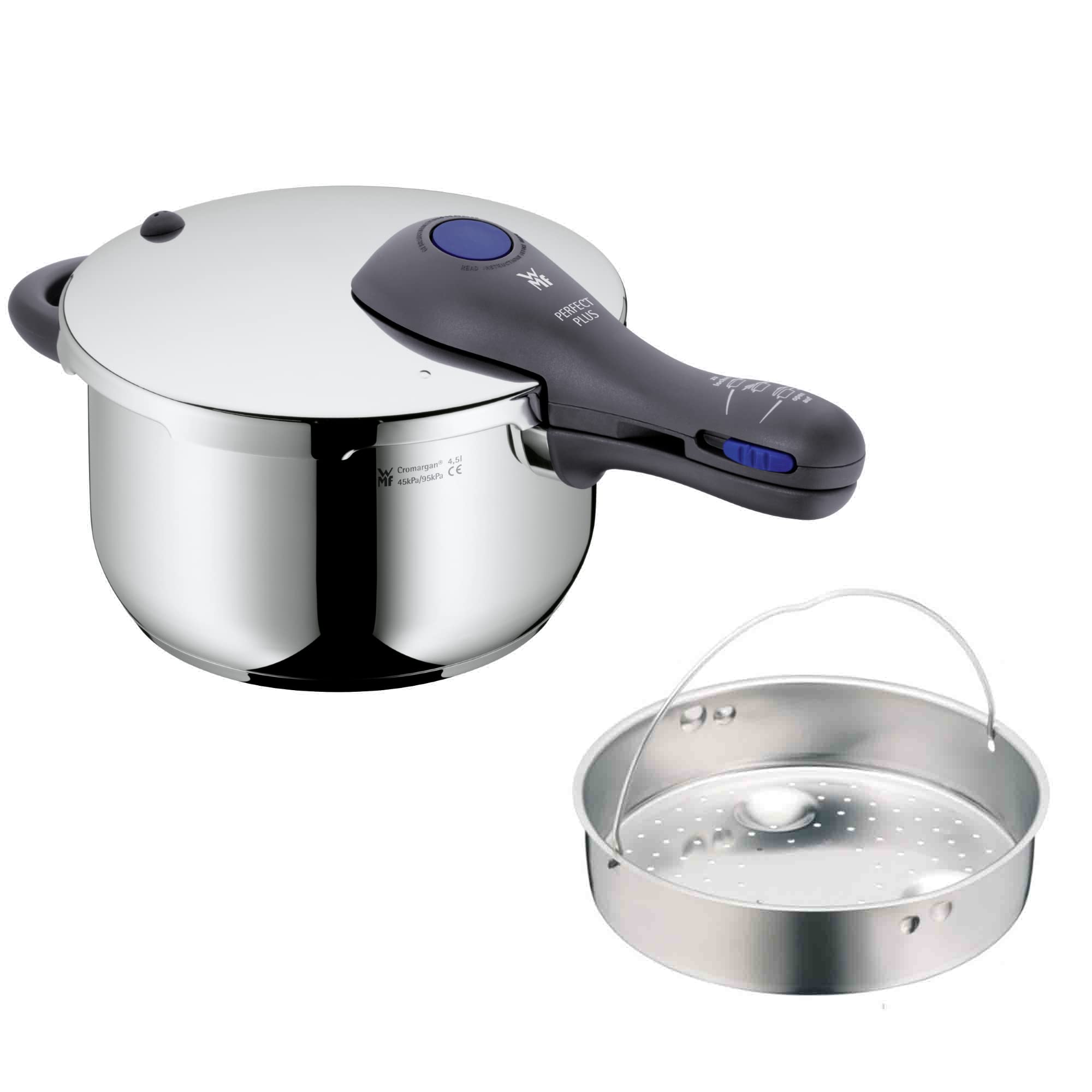 WMF Pressure Cooker, 4.5 quart, Stainless Steel