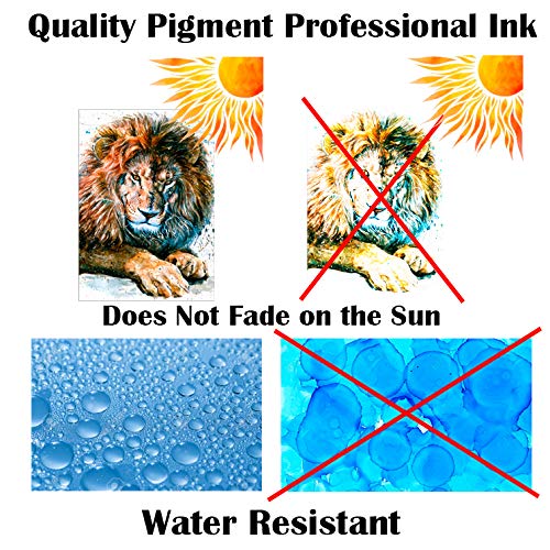 7Dots Art. Animals. Watercolor Art Print, Poster 8''X10'' On Fine Art Thick Watercolor Paper For Childrens Kids Room, Bedroom, B