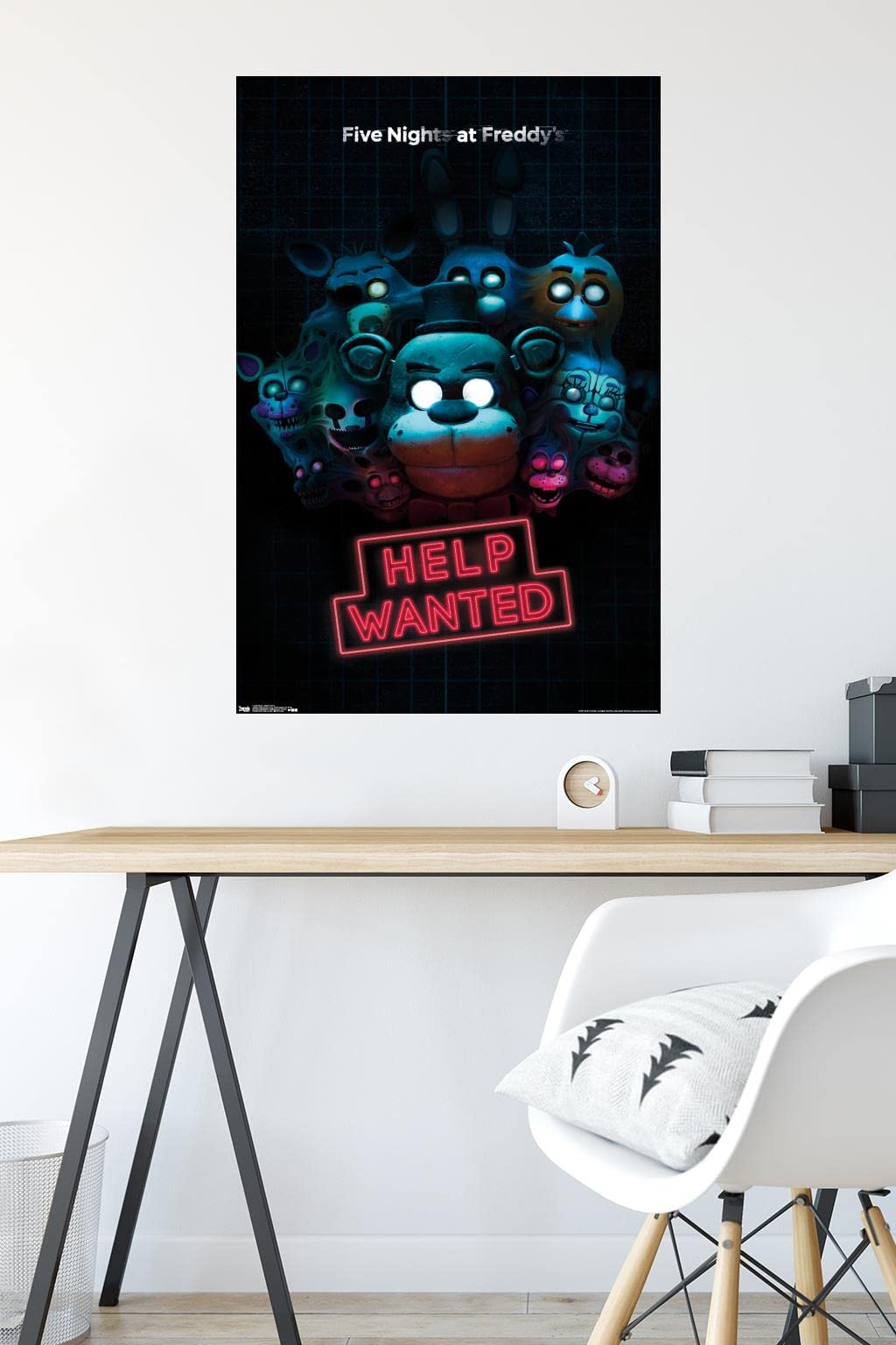 Trends International Five Nights At Freddy'S - Help Wanted Wall Poster, 22.375'' X 34'', Premium Unframed Version