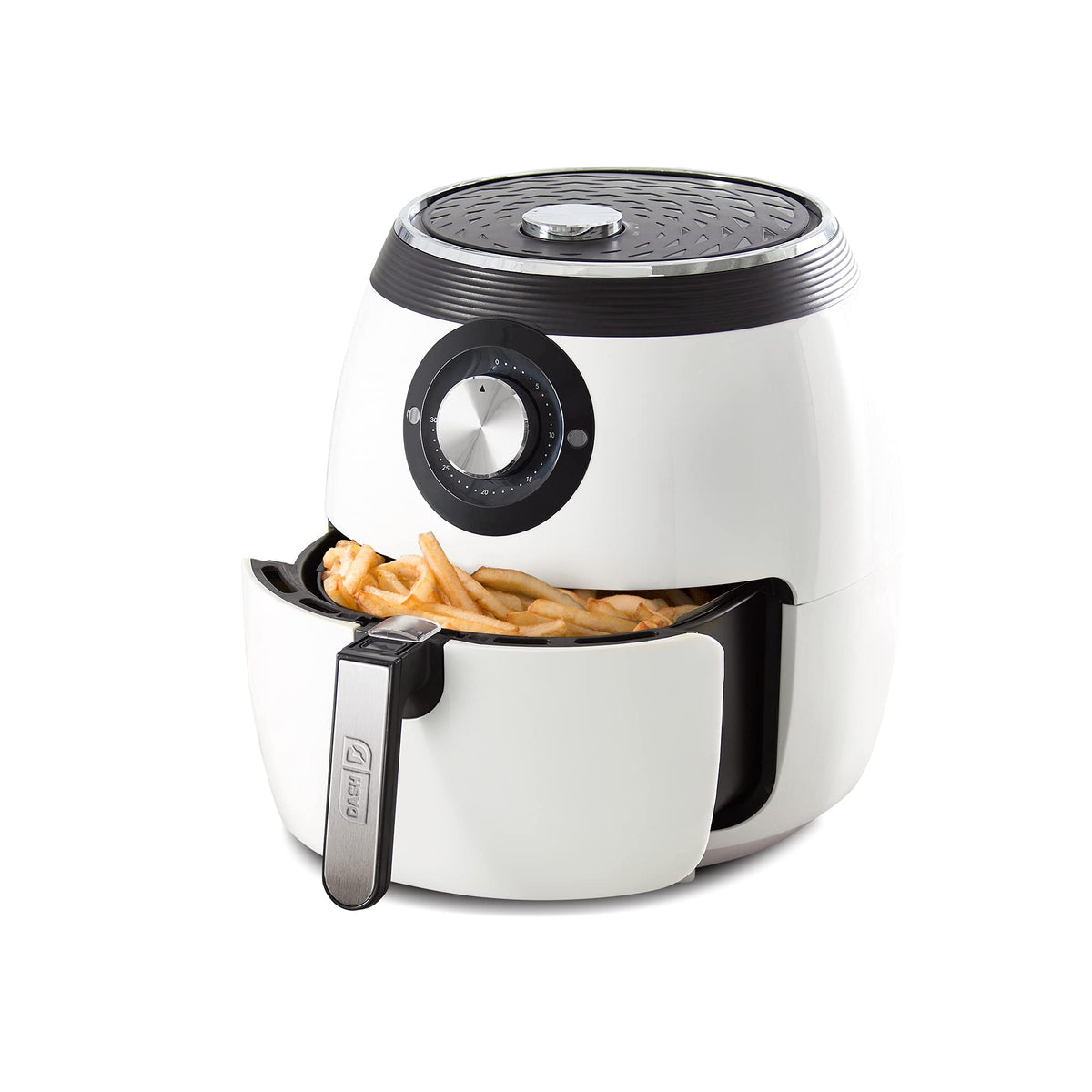 Dash Deluxe Electric Air Fryer + Oven Cooker With Temperature Control, Non-Stick Fry Basket, Recipe Guide + Auto Shut Off Featur