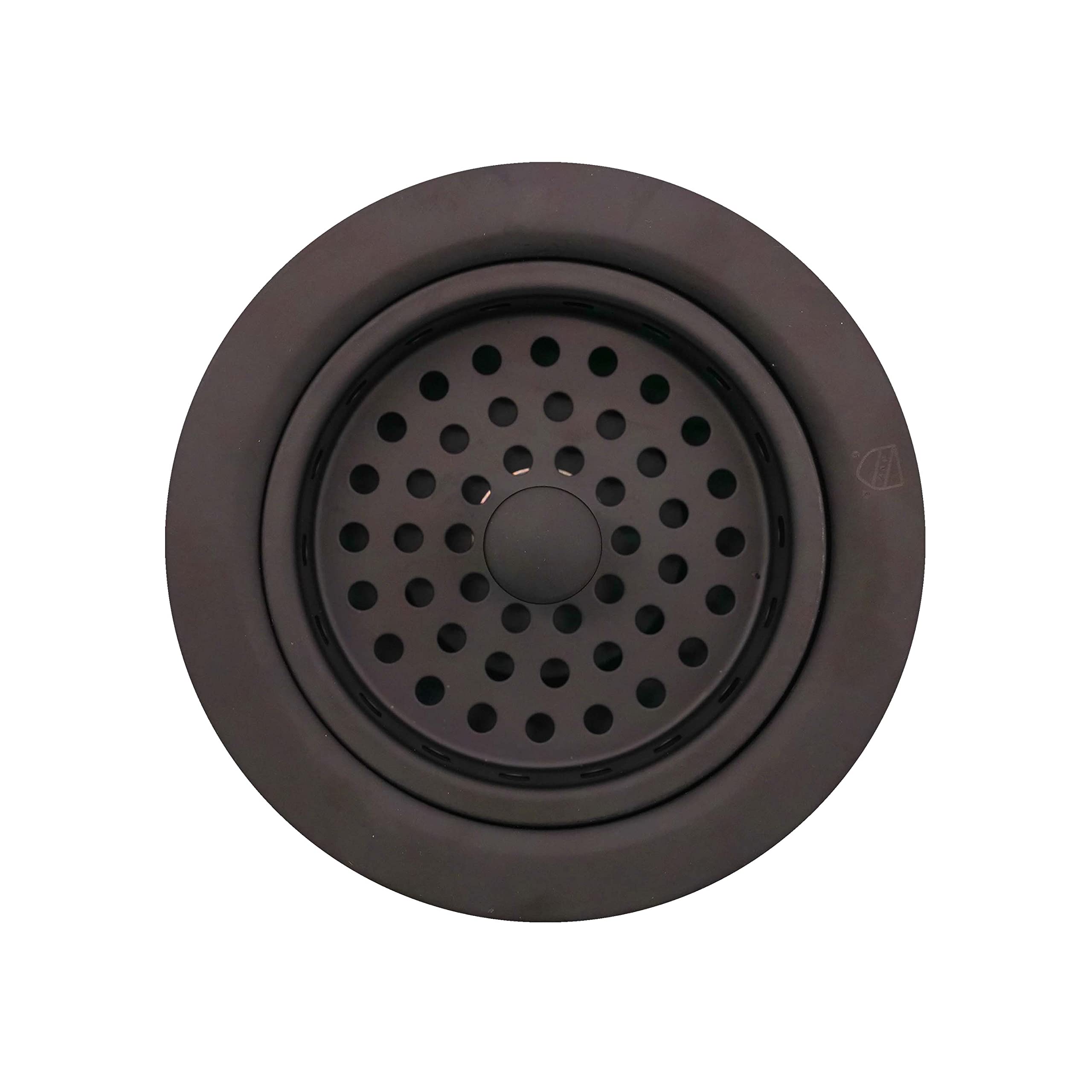 Westbrass Co2196S-12 Combo Pack 3-1/2'' Post Style Large Basket Extra-Deep Collar Kitchen Sink Waste Disposal Flange With Strain