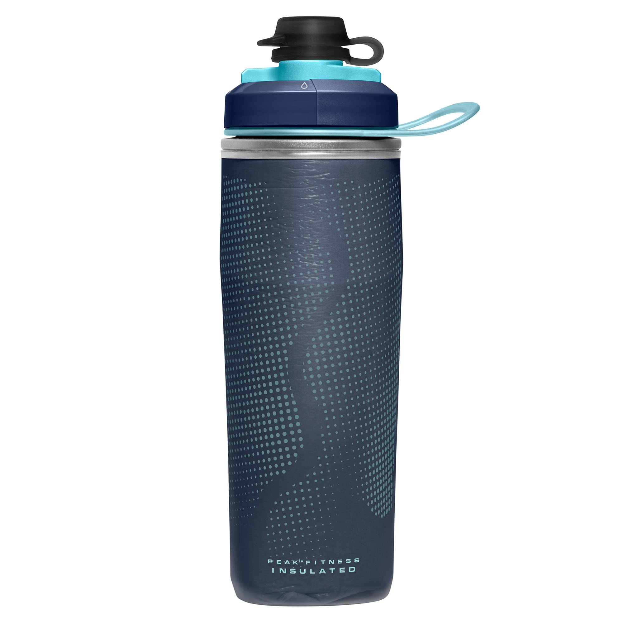 CamelBak Peak Fitness Chill Insulated Gym Water Bottle - Squeeze Bottle - 24oz, Italian Plum