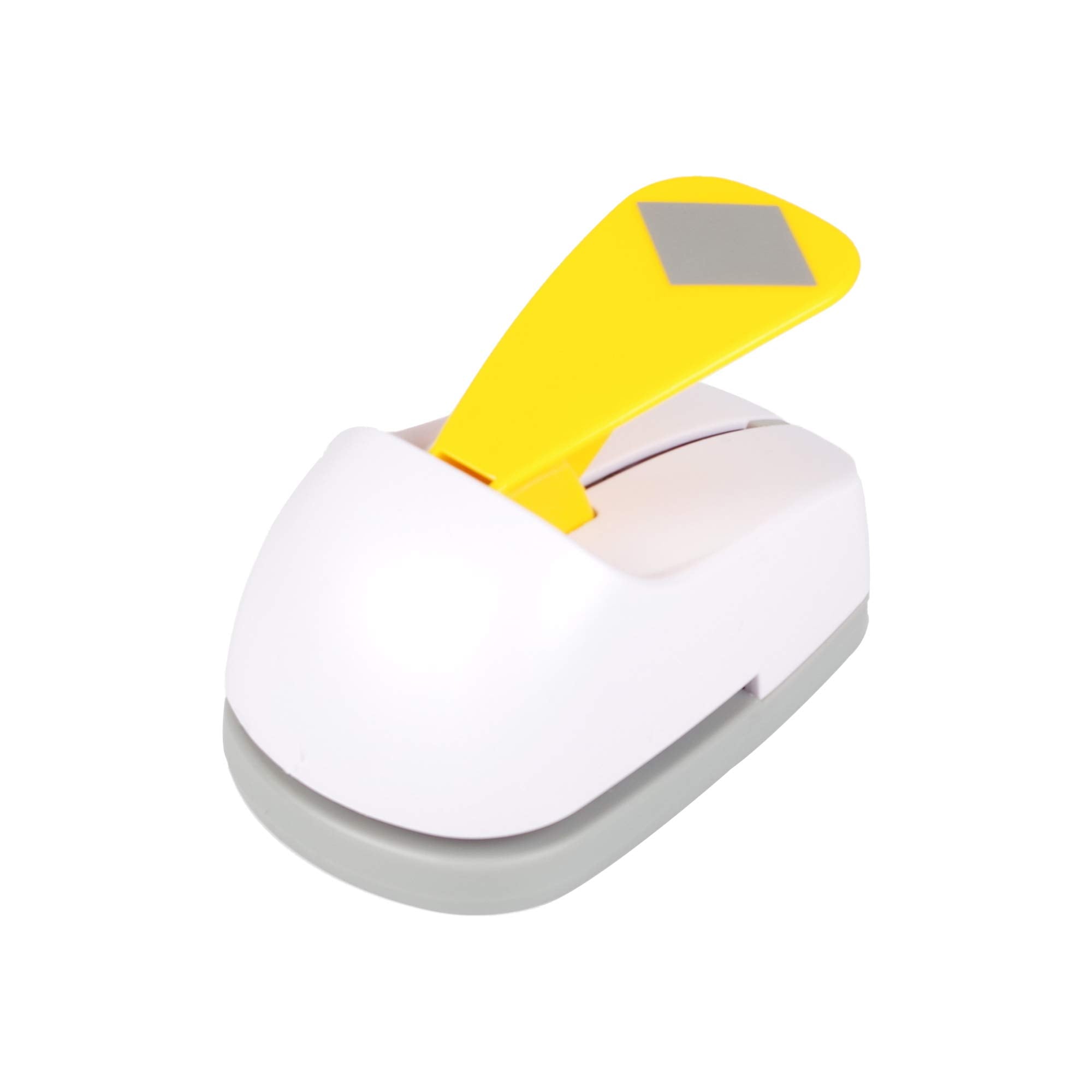 Craft Lever Punch 2 Inch Diamond Punch Diy Handmade Paper Punch(White Diamond)