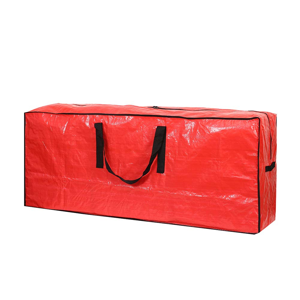 Sattiyrch Christmas Tree Storage Bag - Fits Up to 7.5 ft Holiday Xmas Disassembled Trees with Durable Reinforced Handles & Dual 