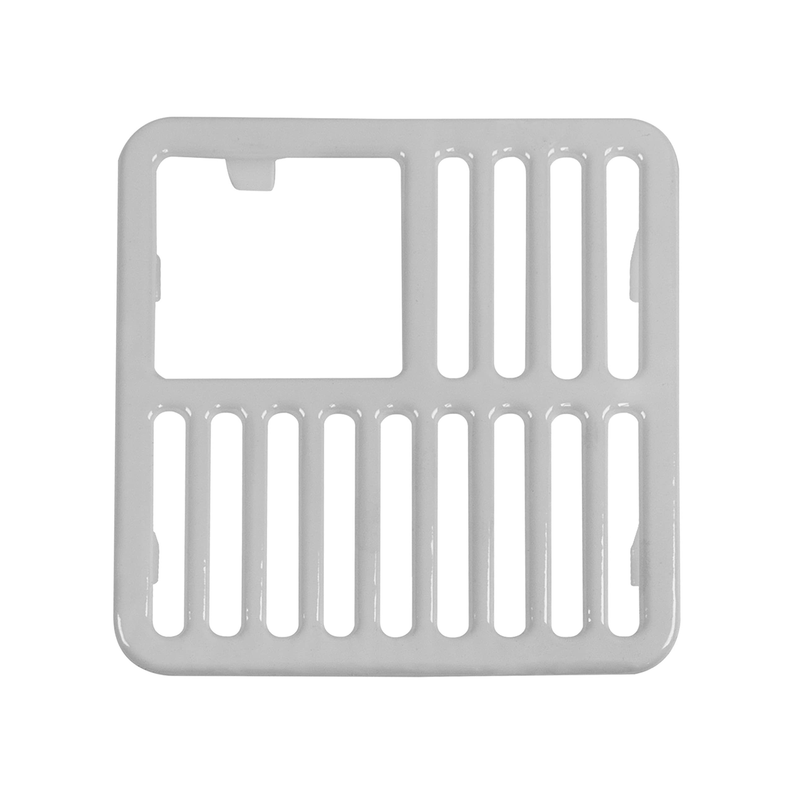 Gsw Cast Iron Porcelain Floor Sink Top Grate With Ceramic Surface Fs-T3/4, 9-?    X 9-?    X 1-    - Perfect For Restaurant, Bar
