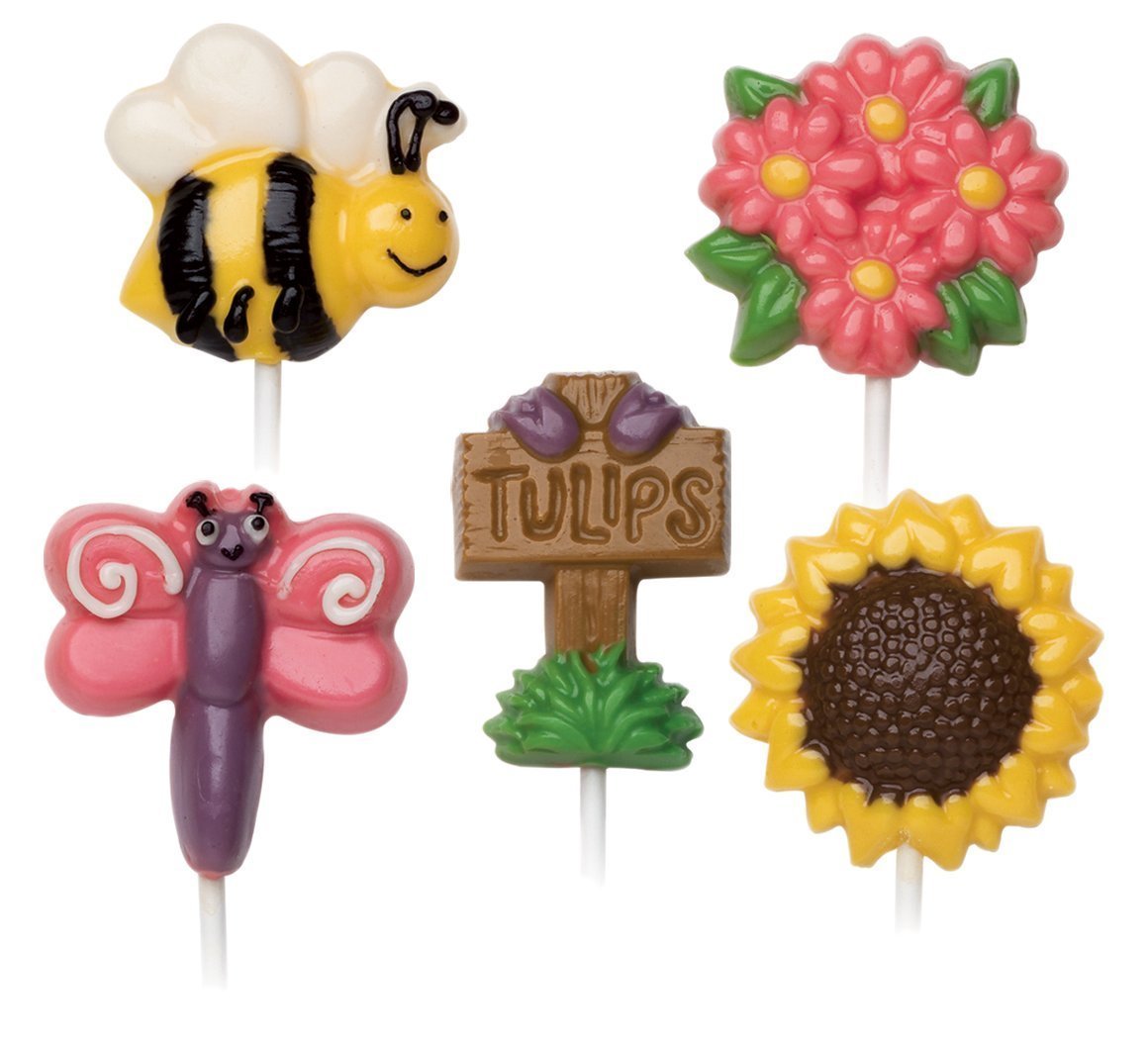 Candy Mold-Bugs & Garden 10 Cavity (10 Designs)