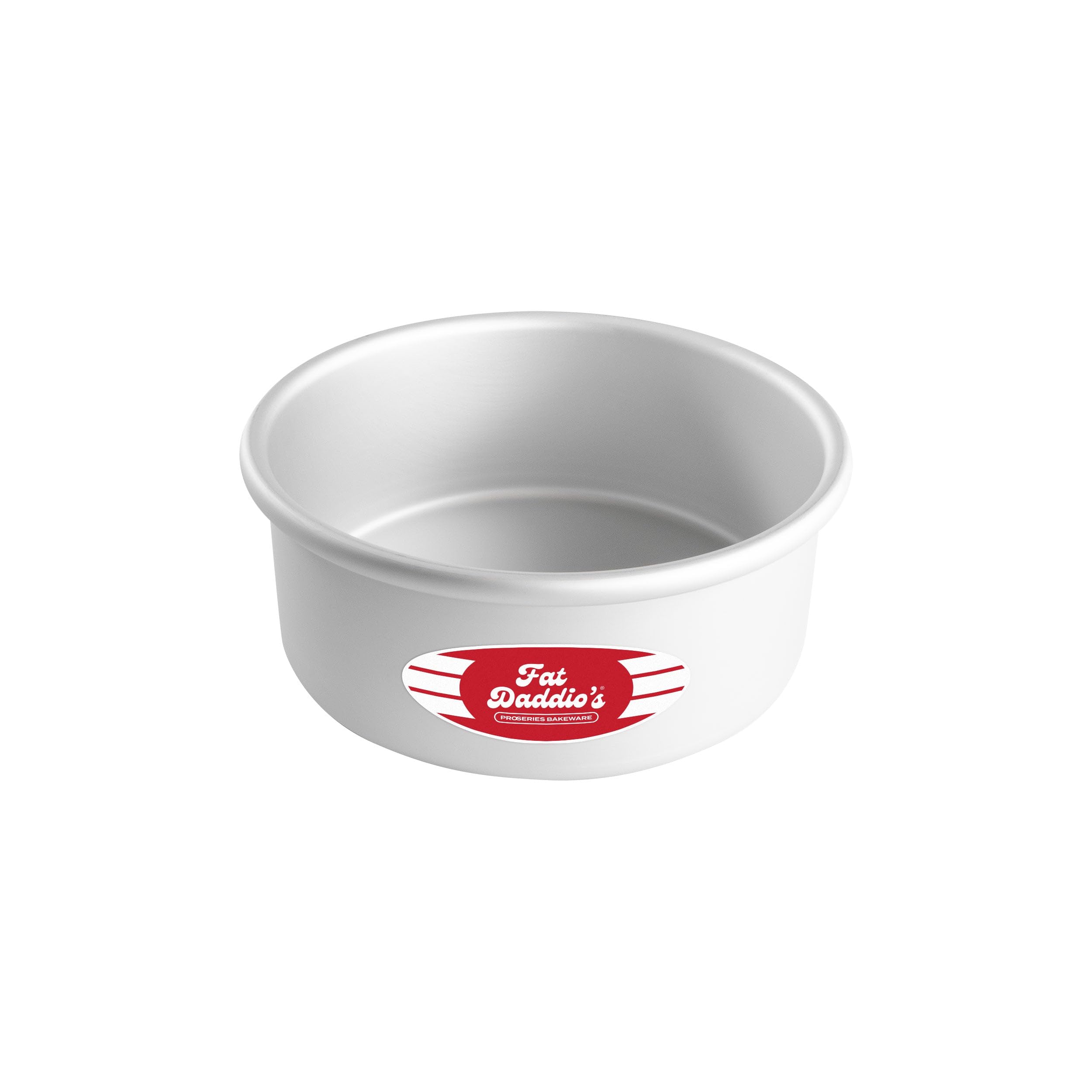 Fat Daddios Anodized Aluminum Round Cake Pan, 7 x 3 Inch