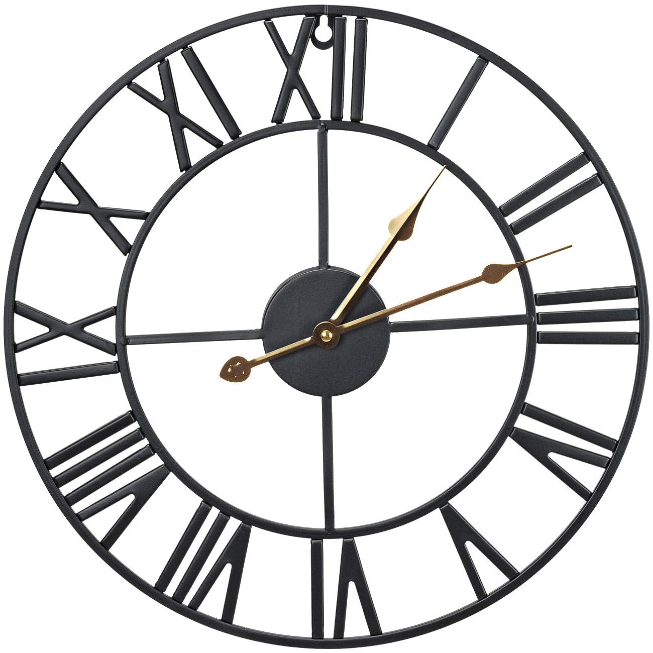 Sorbus Large Wall Clock for Living Room Decor - 16 inch Big Wall Clock Decorative - Battery Operated - Roman Numeral Analog Larg
