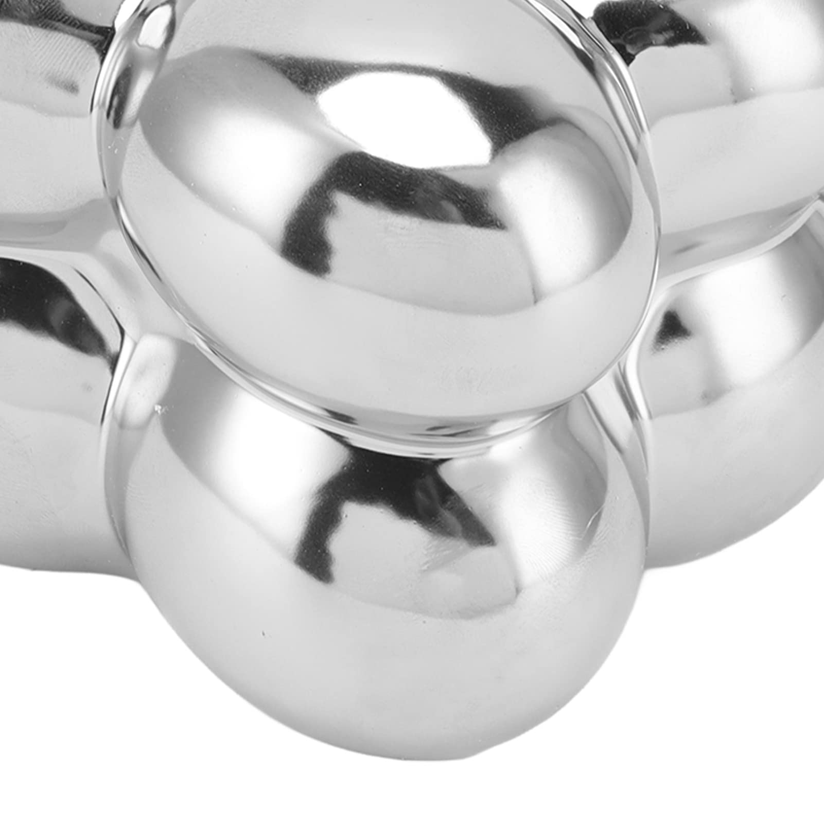 Chiciris Electroplated Ceramic Tissue Box Cover, Tissue Box Holder Case Decorative Elegant Facial Tissue Napkin Dispenser Box Fo