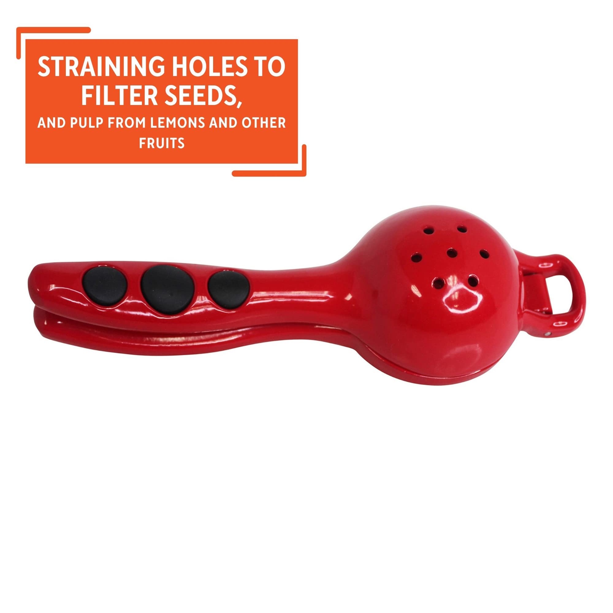 Imusa Usa, Red Lemon/Lime Squeezer, One Size