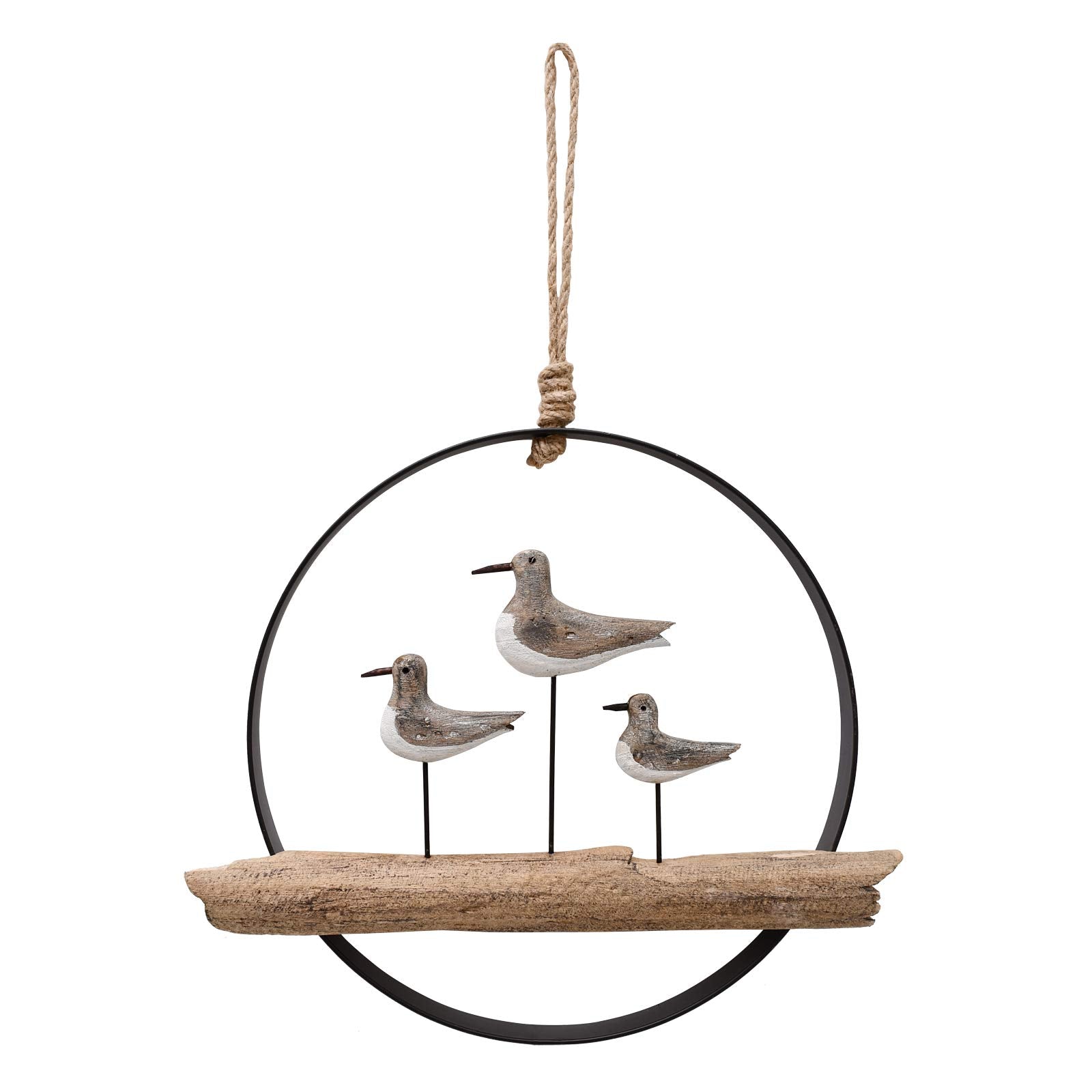Rustic Wood Seagull Decor Hanging Nautical Wall Decor, Wooden Seagull Nautical Decor Beach Themed Decoration Coastal Decor Wall 