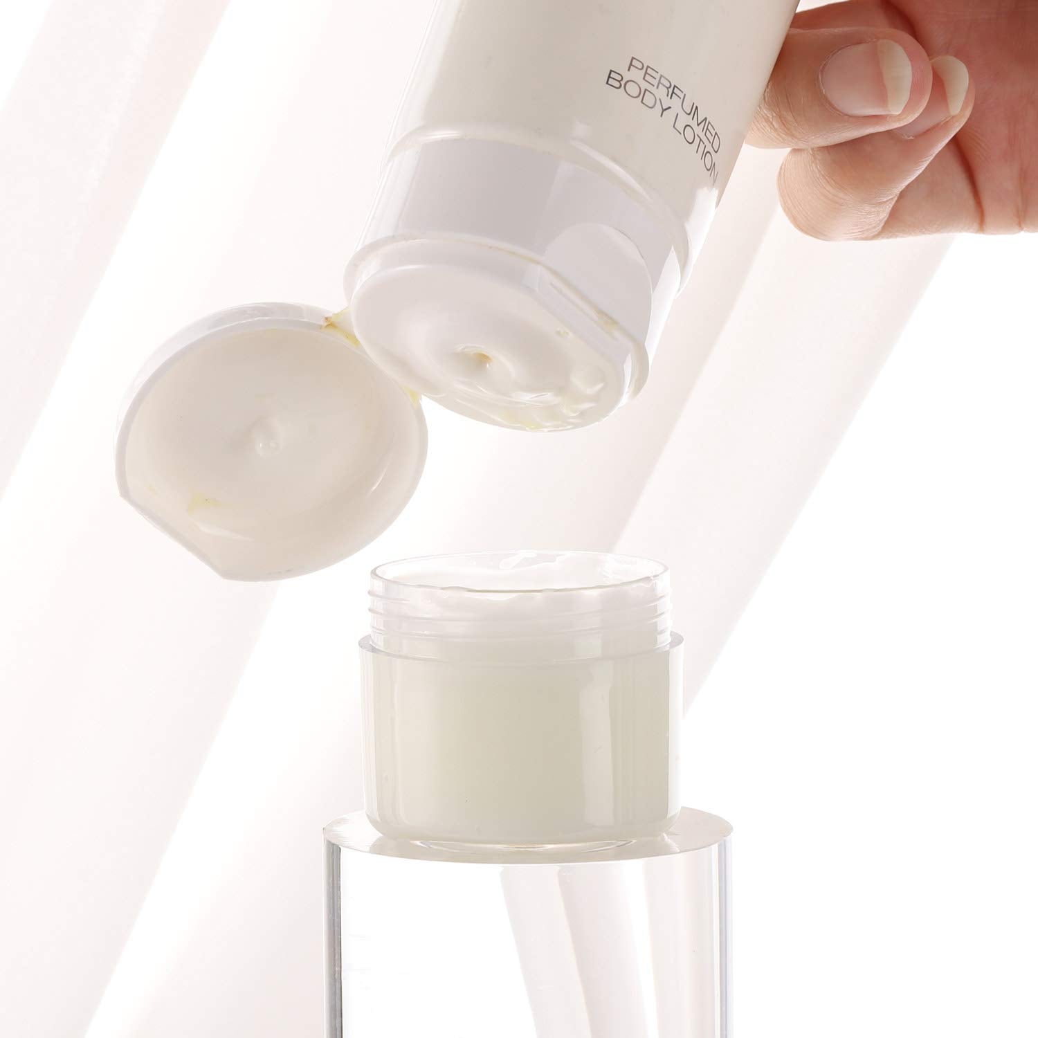 100 Pieces Cream Jars With Lids And Makeup Spoon 20 Grams Empty Jars Cosmetic Containers Lip Scrub Containers Sample Containers