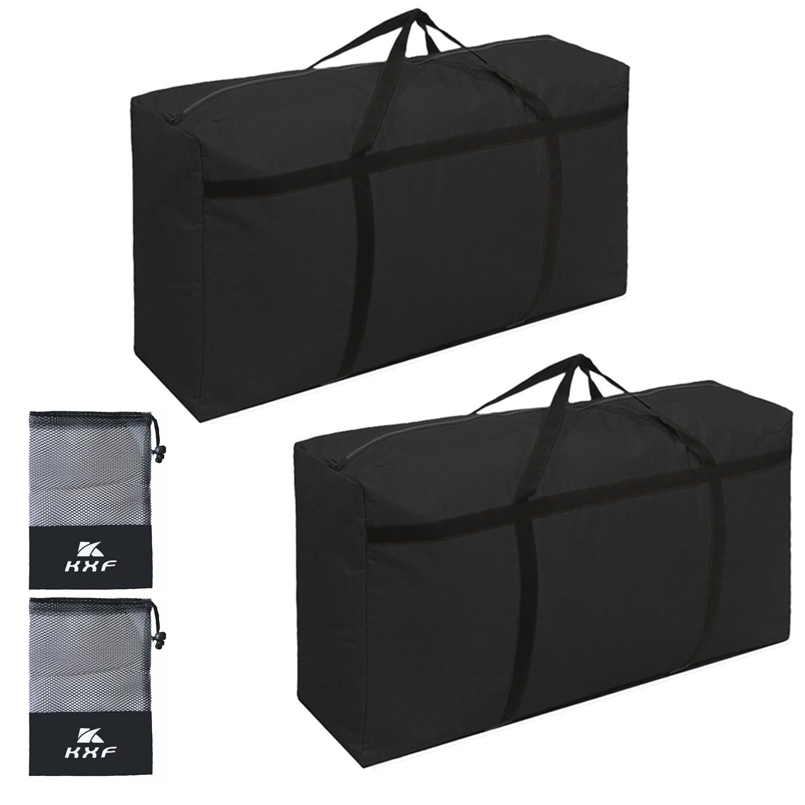 KXF Extra Large 180L Storage Bag Waterproof Luggage Bag Heavy Duty Moving Bag Sturdy Space Saver Saving Bag Underbed Storage Bag