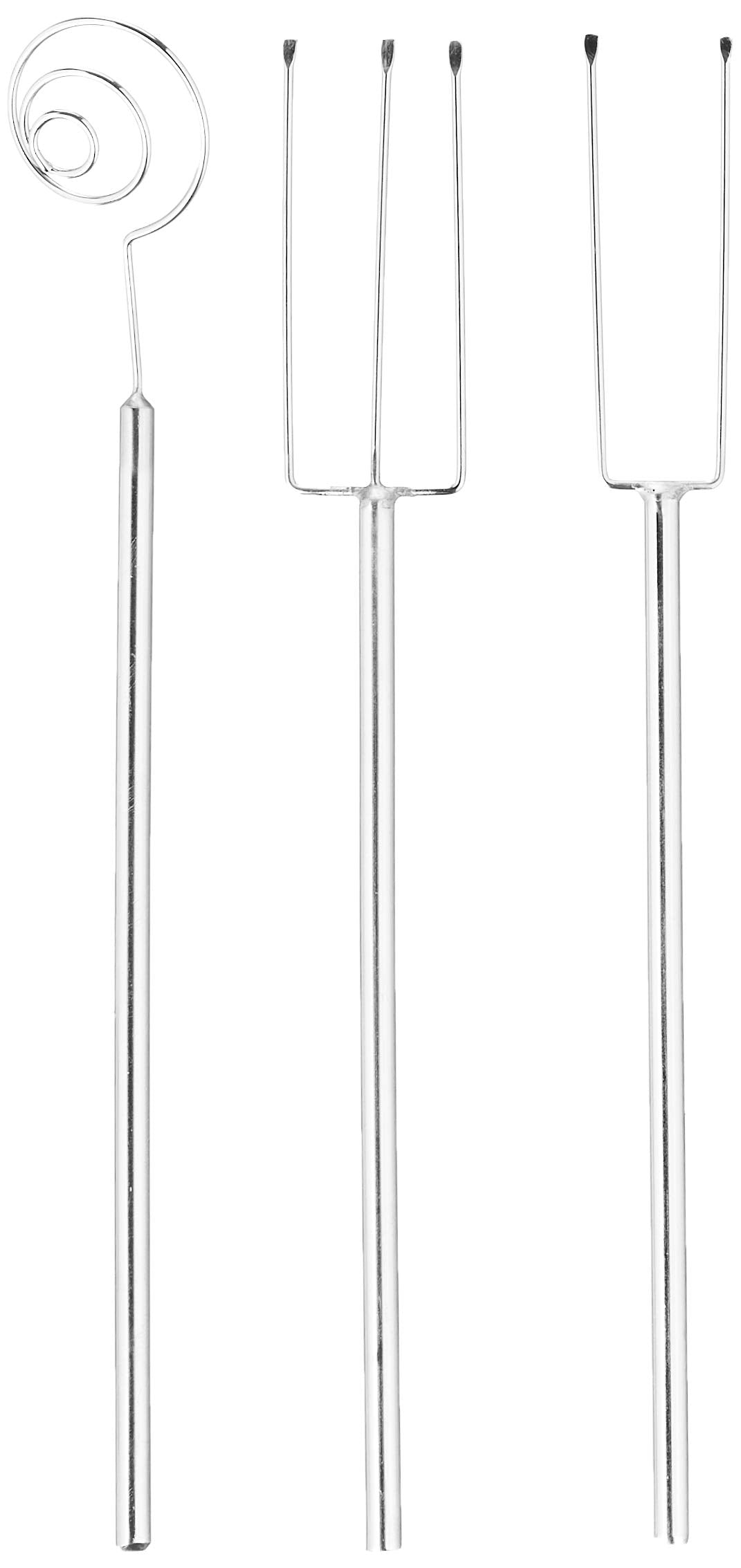 Fox Run 3-Piece Chocolate Dipping Set, 0.5 X 5 X 13 Inches, Metallic