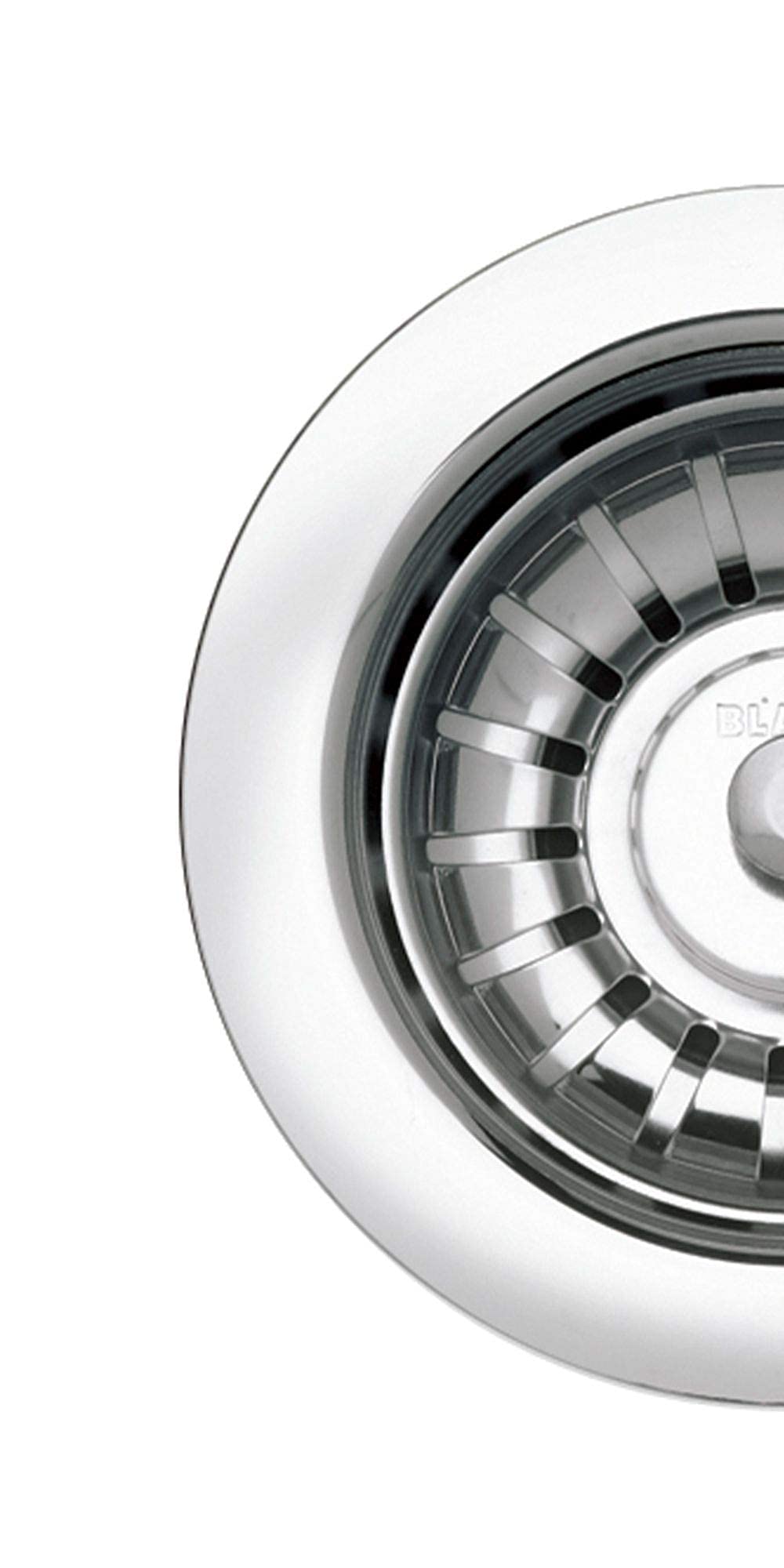 Blanco, Polished Chrome 440007 Kitchen Drain Basket Strainer, 3.5''