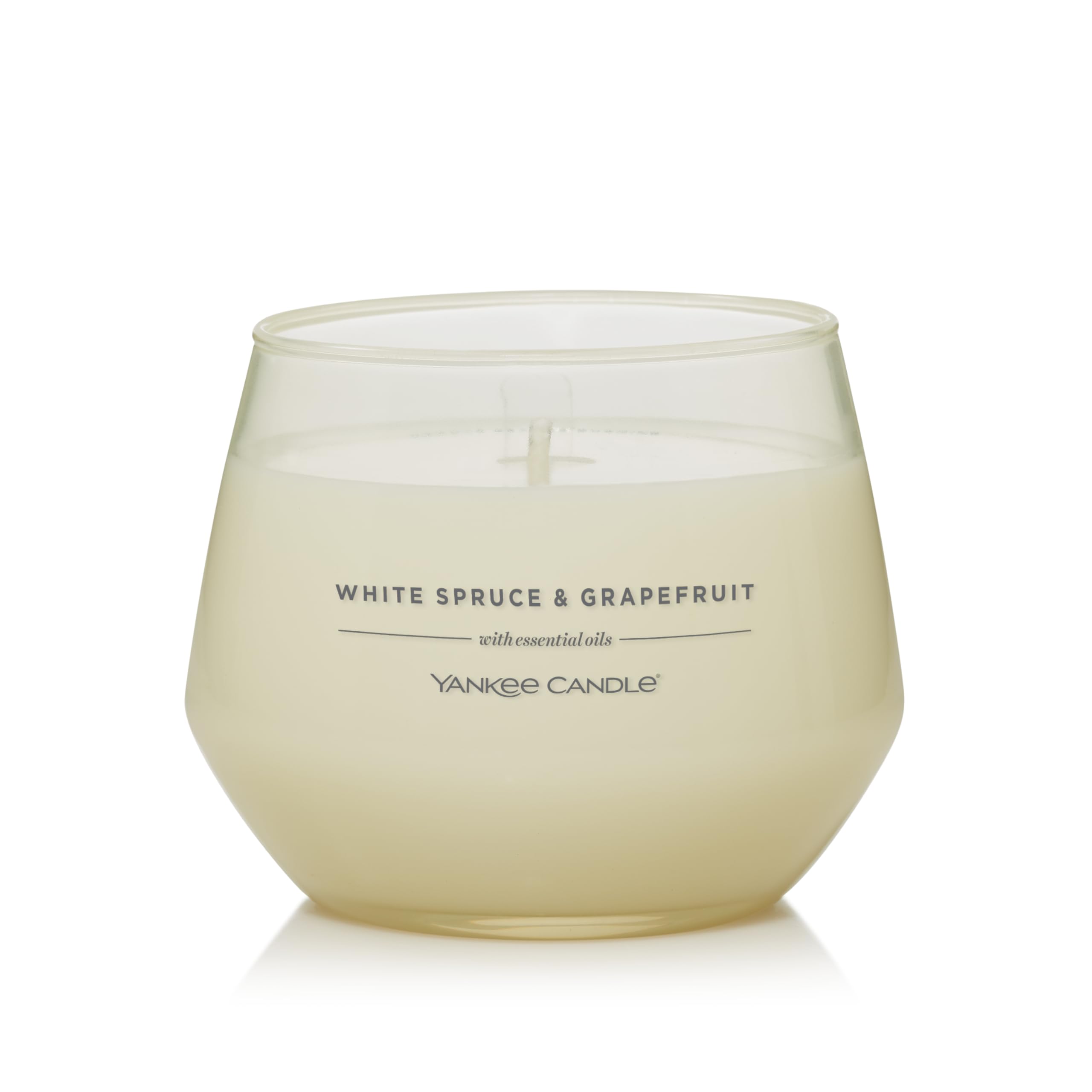 Yankee Candle Studio Collection Candle, White Spruce & Grapefruit, 10 OZ