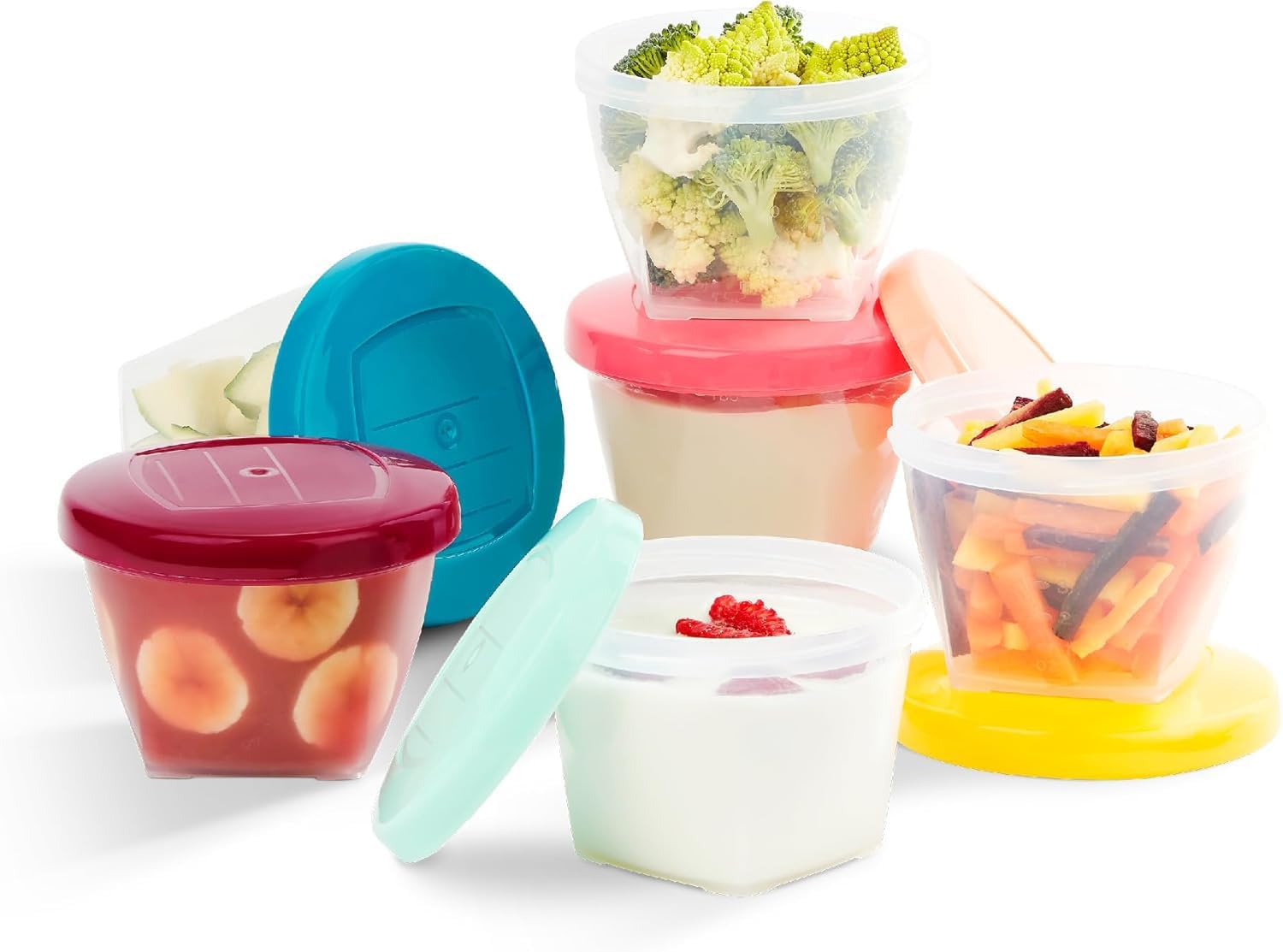 Stylex Store 250Ml Food Storage Containers | Multipurpose Stackable Kitchen Storage Boxes | Airtight Refrigerator Organizer For 
