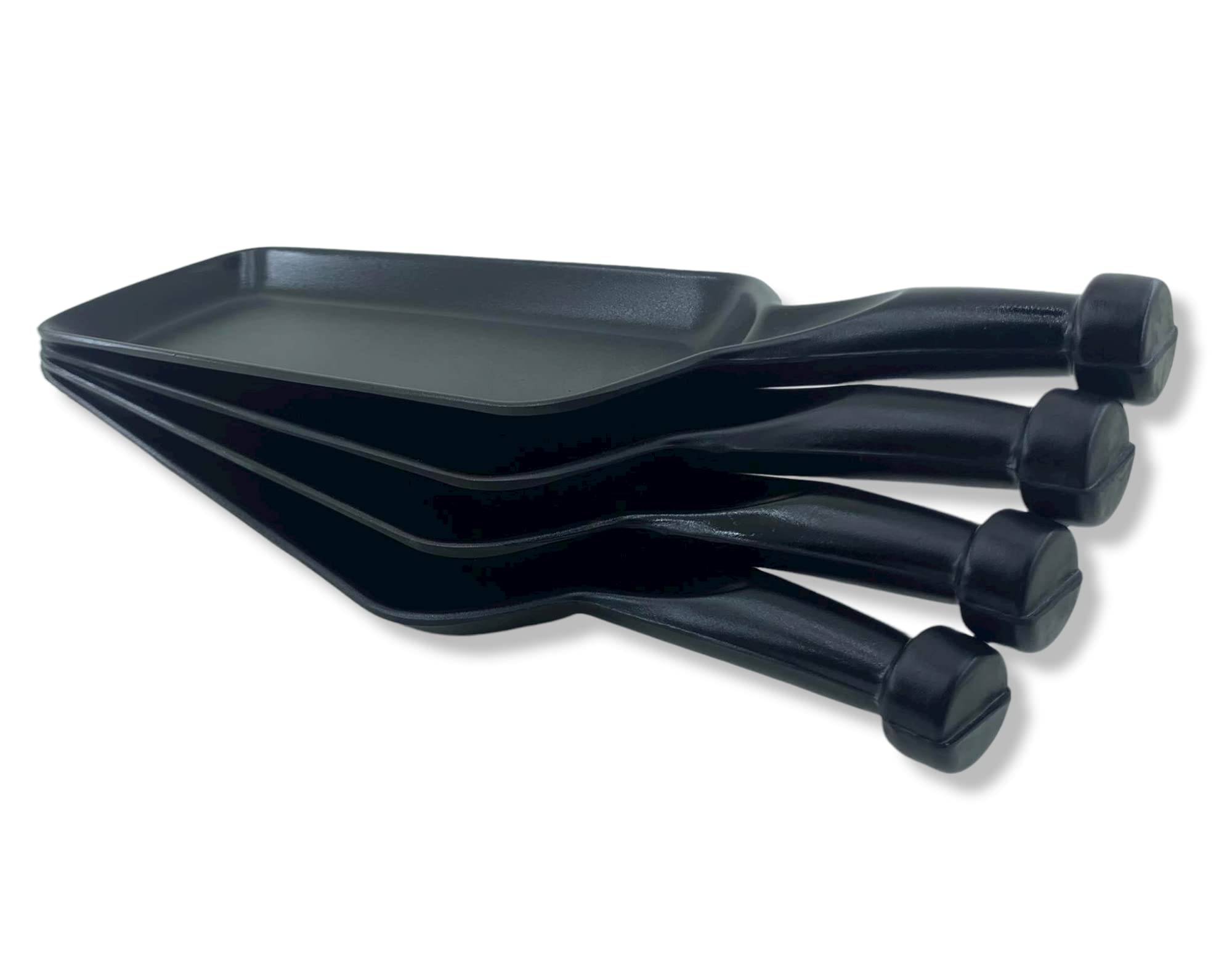 ECOSPIT CONTAINER Melamine Bat Shape Snacks And Sweets, Serving Platter/Tray For Home, Hotel & Restaurant Kitchen (Matt Black) (