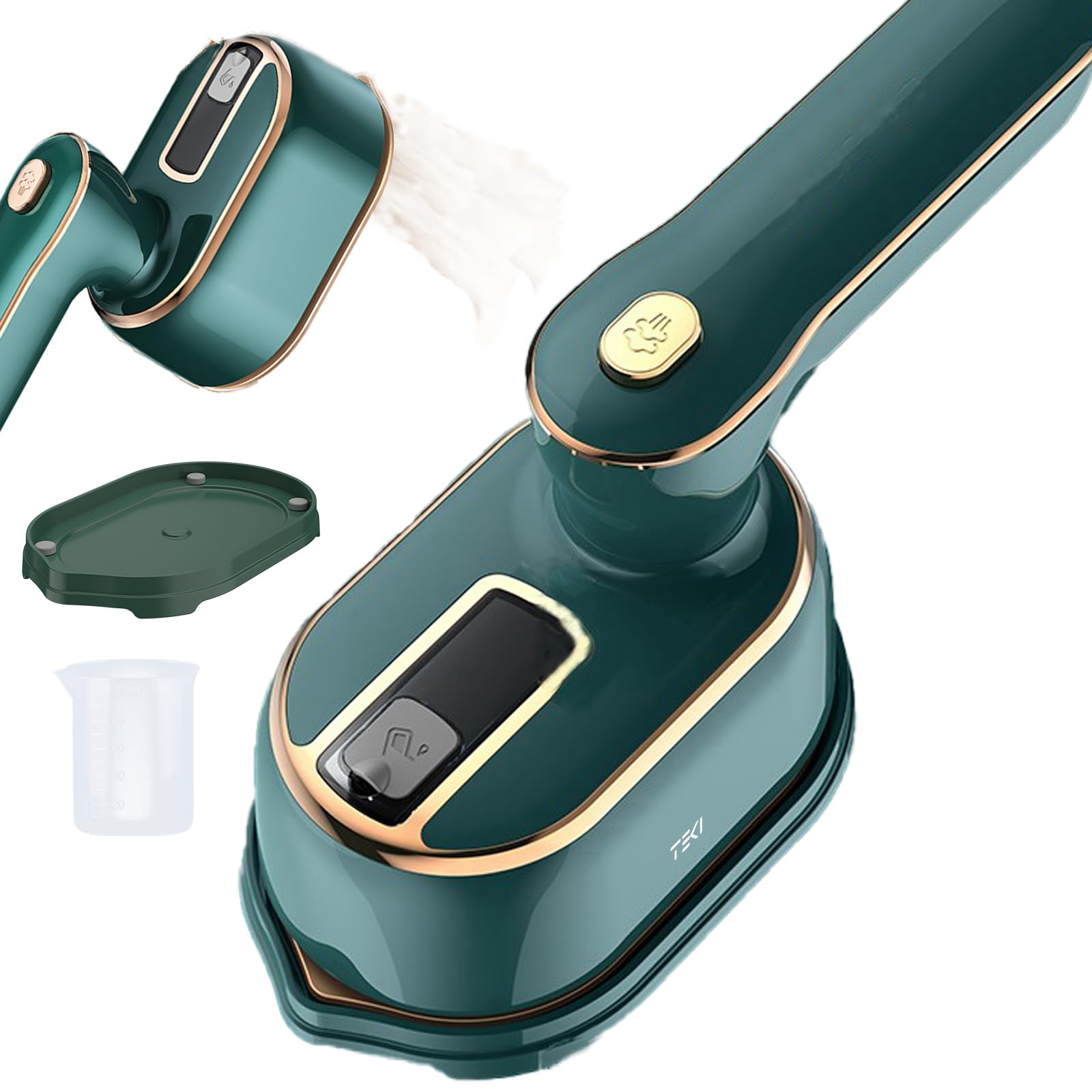 Travel Steamer For Clothes -1000W Small Steam Irons Foldable For Wrinkle Removal, Compact & Light Weight, Portable Mini Steamer