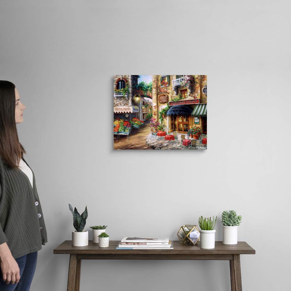 Canvas On Demand Buon Appetito Canvas Wall Art Print By Nicky Boehme, Contemporary, Home Decor, Artwork, 20''X16''