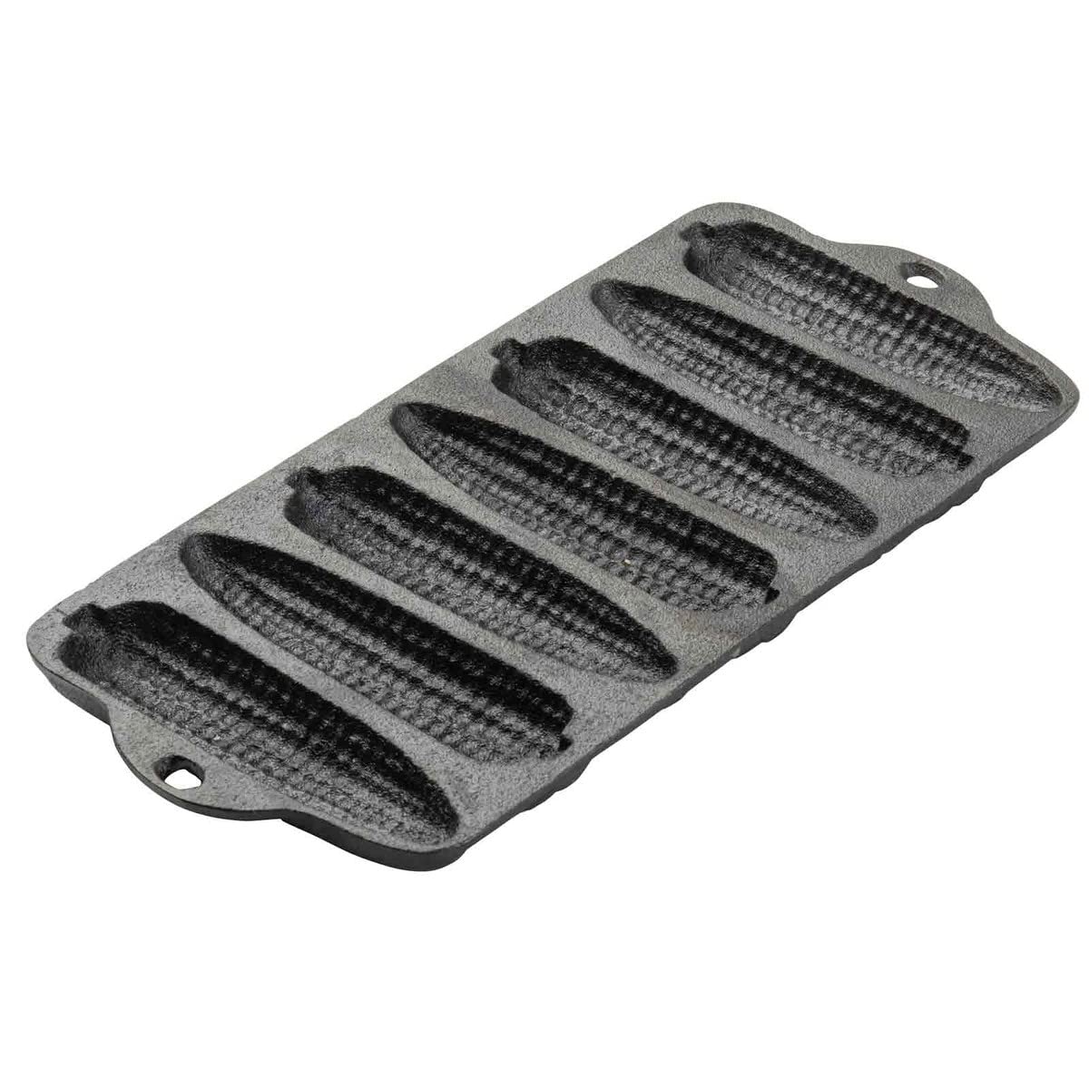 Tablecraft 11034 Corn Bread Loaf Pan, 11.875-Inch Length, Cast Iron