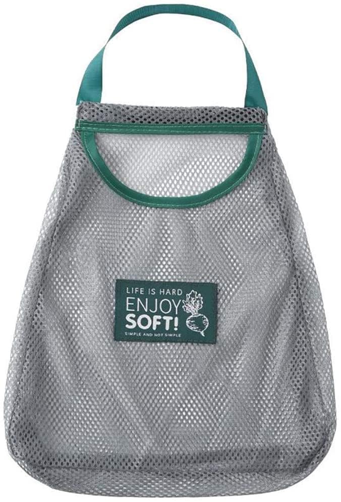 Sba Prime Reusable Hanging Vegetable Storage Mesh Bag | Washable Wall Hanging Fruit Basket & Pantry Organizer (Pack Of 3)