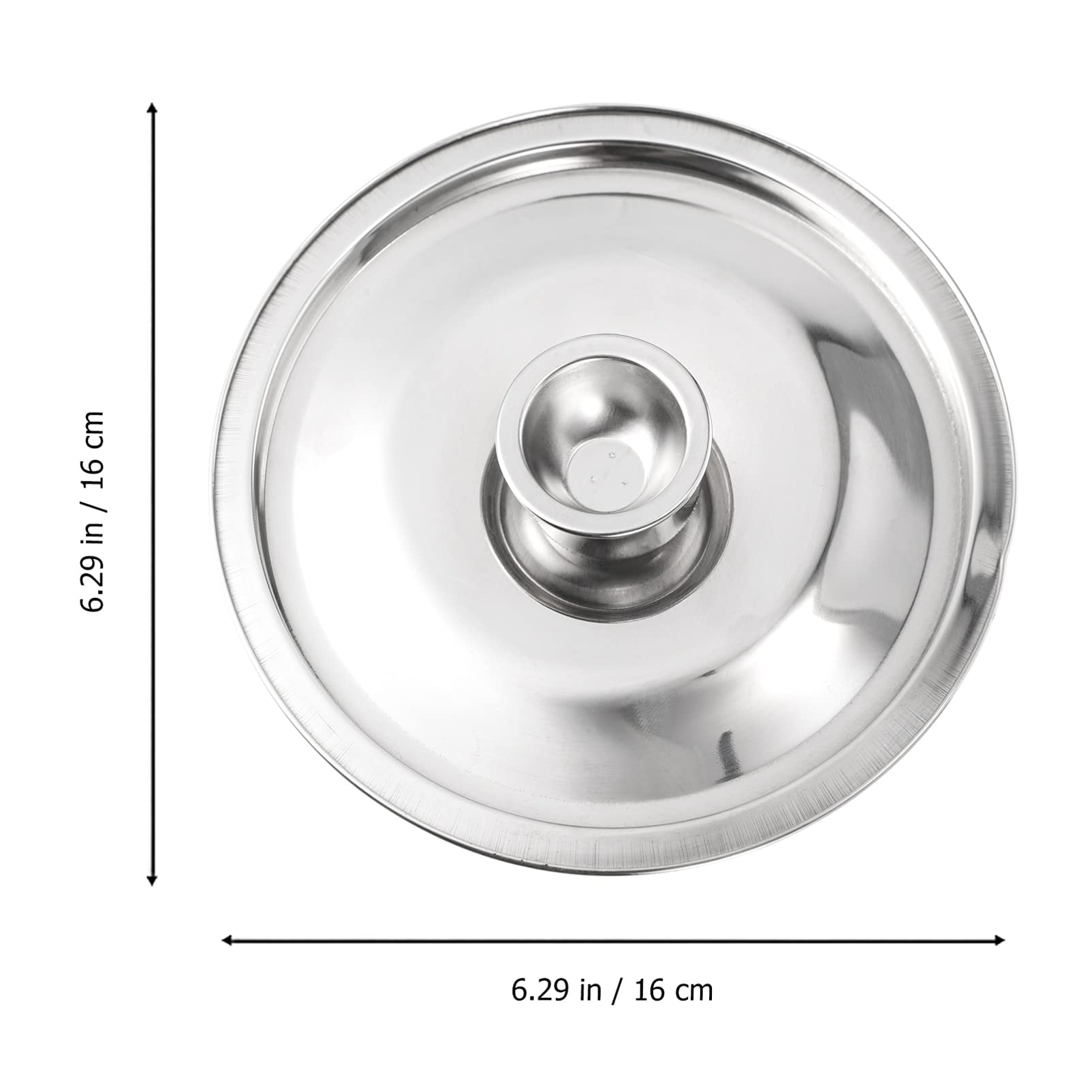 Doitool Mason Jar Stainless Steel Pot Lid Small Pan Lid Saucepan Cover Pots Cover Seasoning Pot Cover Mini Saucepan Lid Small Co