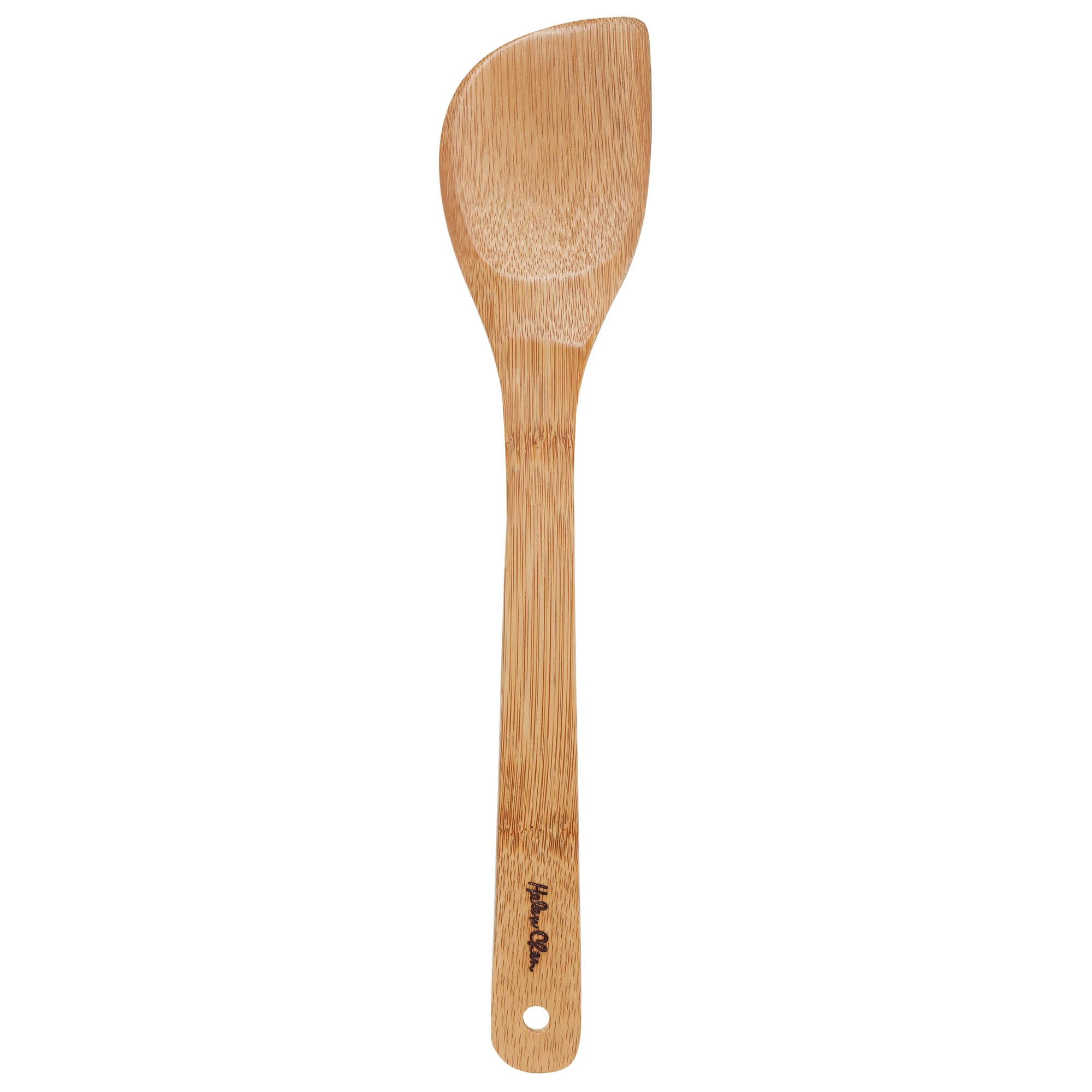 Helens Asian Kitchen Bamboo Stir Fry Spatula And Cooking Utensil, 13-Inch