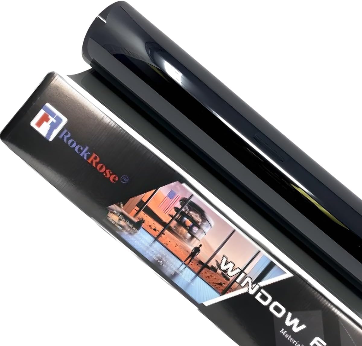 Rockrose 20 Vlt Car Tint 20 By 10Ft 2Ply Premium Carbon Professional Tint Car Window Tint Heat, Uv, And Irr Block Tint For Cars