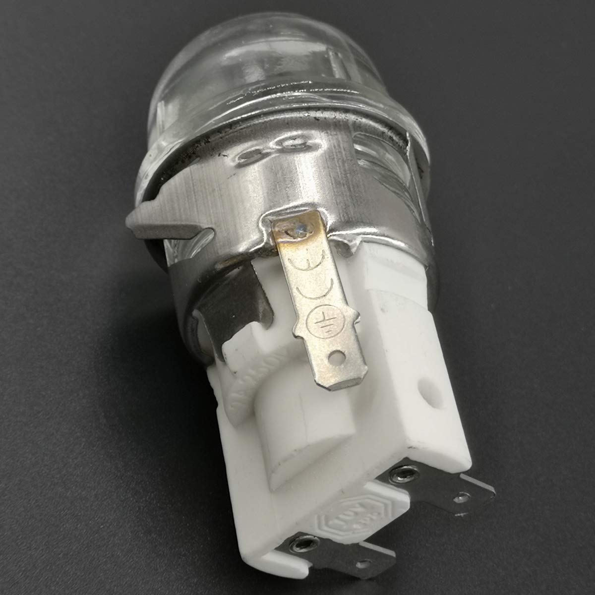 Meter Star E14 High Temperature Resistance 500 Degrees 250V 25W Oven Lamp,Round Head Glass Cover Resistant To High Temperature,O