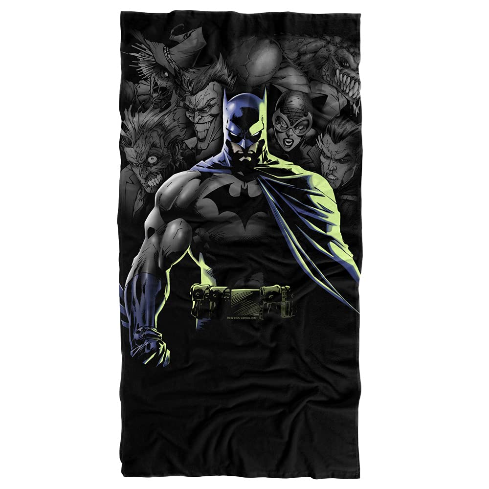 Logovision Batman Villains Unleashed Officially Licensed Beach Towel 30'' X 60''